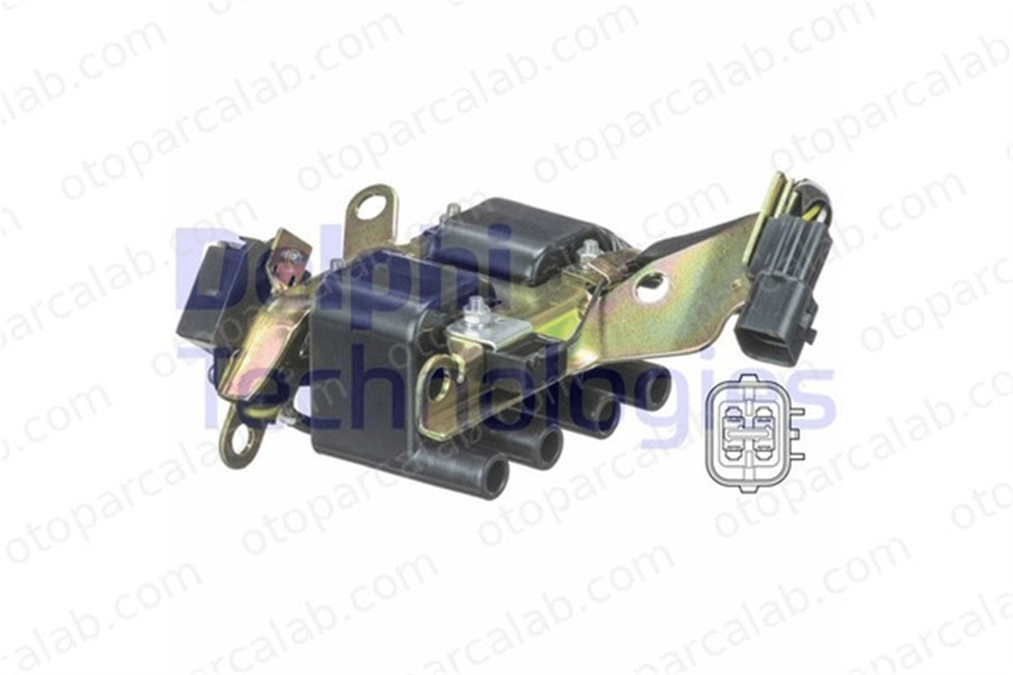 DELPHI GN10805-12B1 Ateşleme Bobini MITSUBISHI GALANT VI Sedan HYUNDAI SONATA III 2730133010 2730133020
