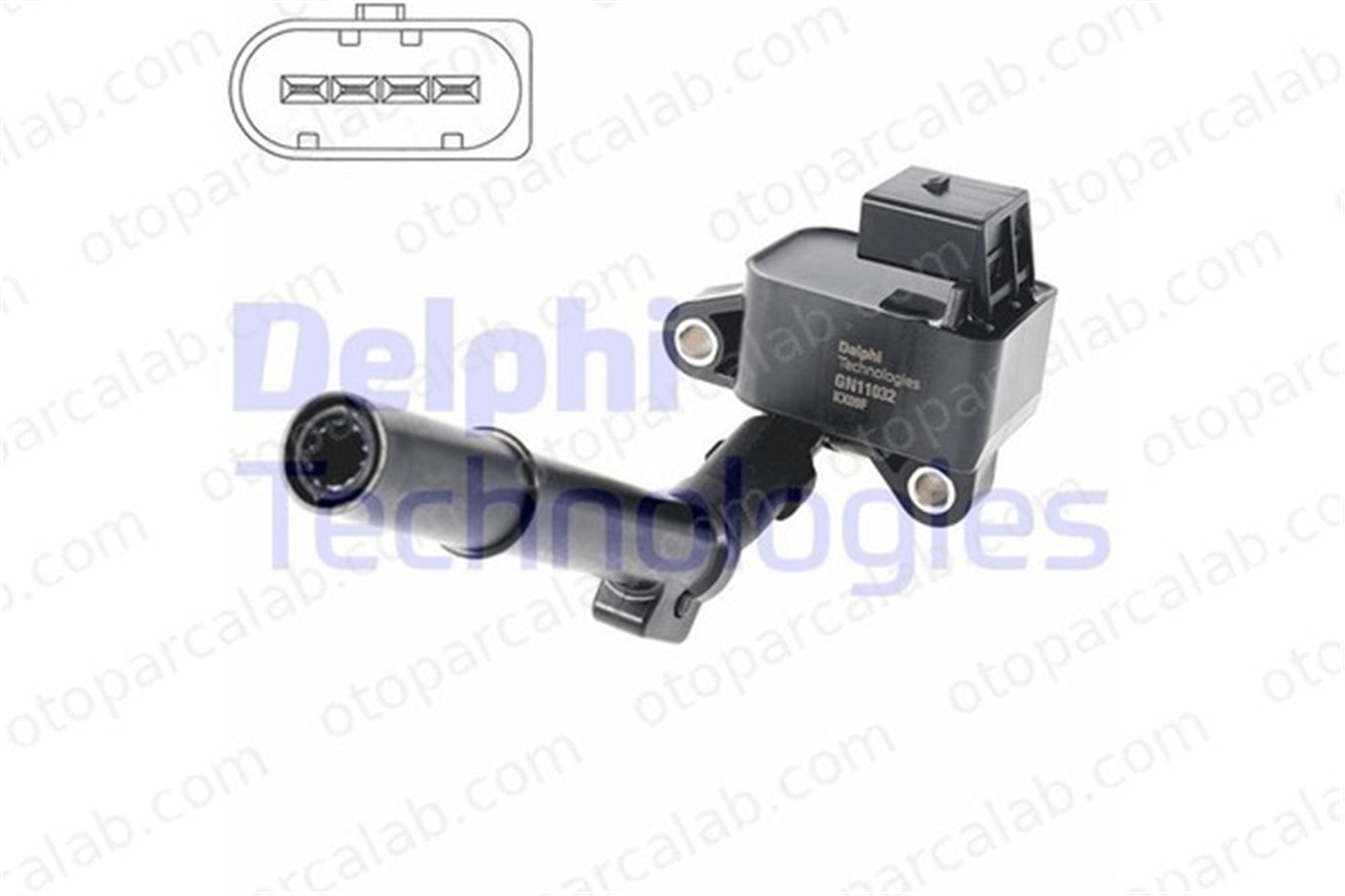 DELPHI GN11032-12B1 Ateşleme Bobini MERCEDES-BENZ E-SERISI C-SERISI A2709060100 A2709060500