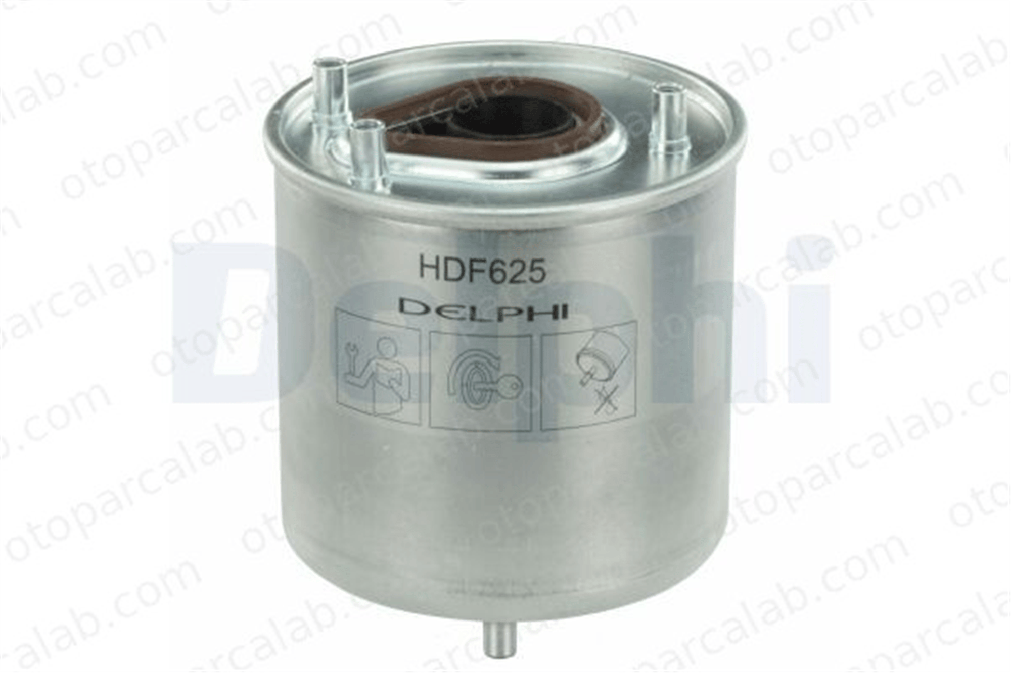 DELPHI HDF625 Yakıt Filtresi PEUGEOT PARTNER Kasa/büyük limuzin CITROËN BERLINGO MULTISPACE SU001A0684 1906E6