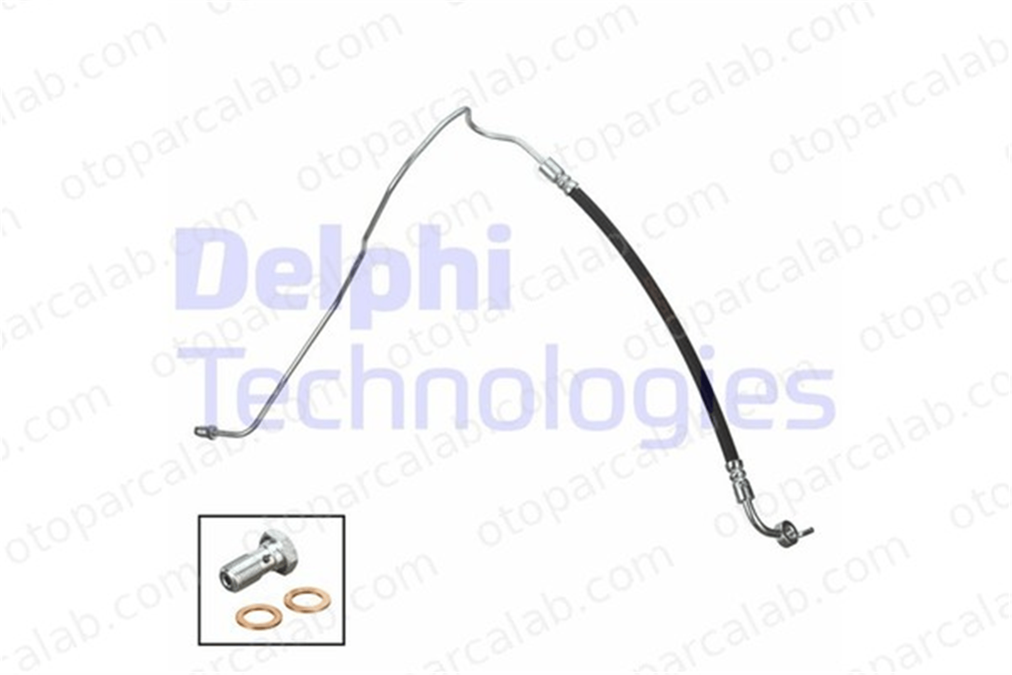 DELPHI LH7425 Fren Hortumu Arka Sol PEUGEOT 308 II 308 SW II 9673728880 9807139580