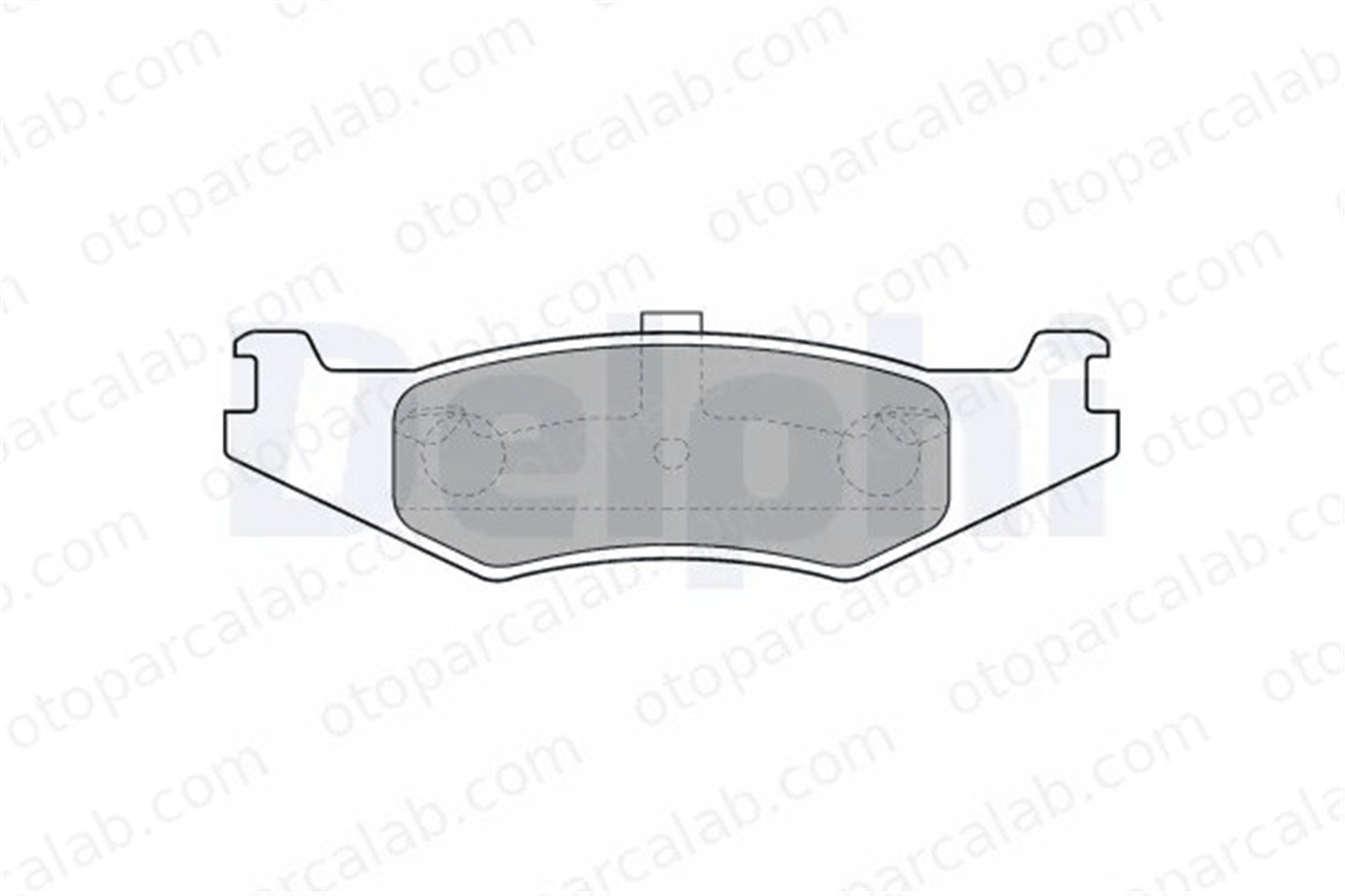 DELPHI LP1520 Fren Disk Balata Arka CHRYSLER PT CRUISER NEON 4720644 518208AA