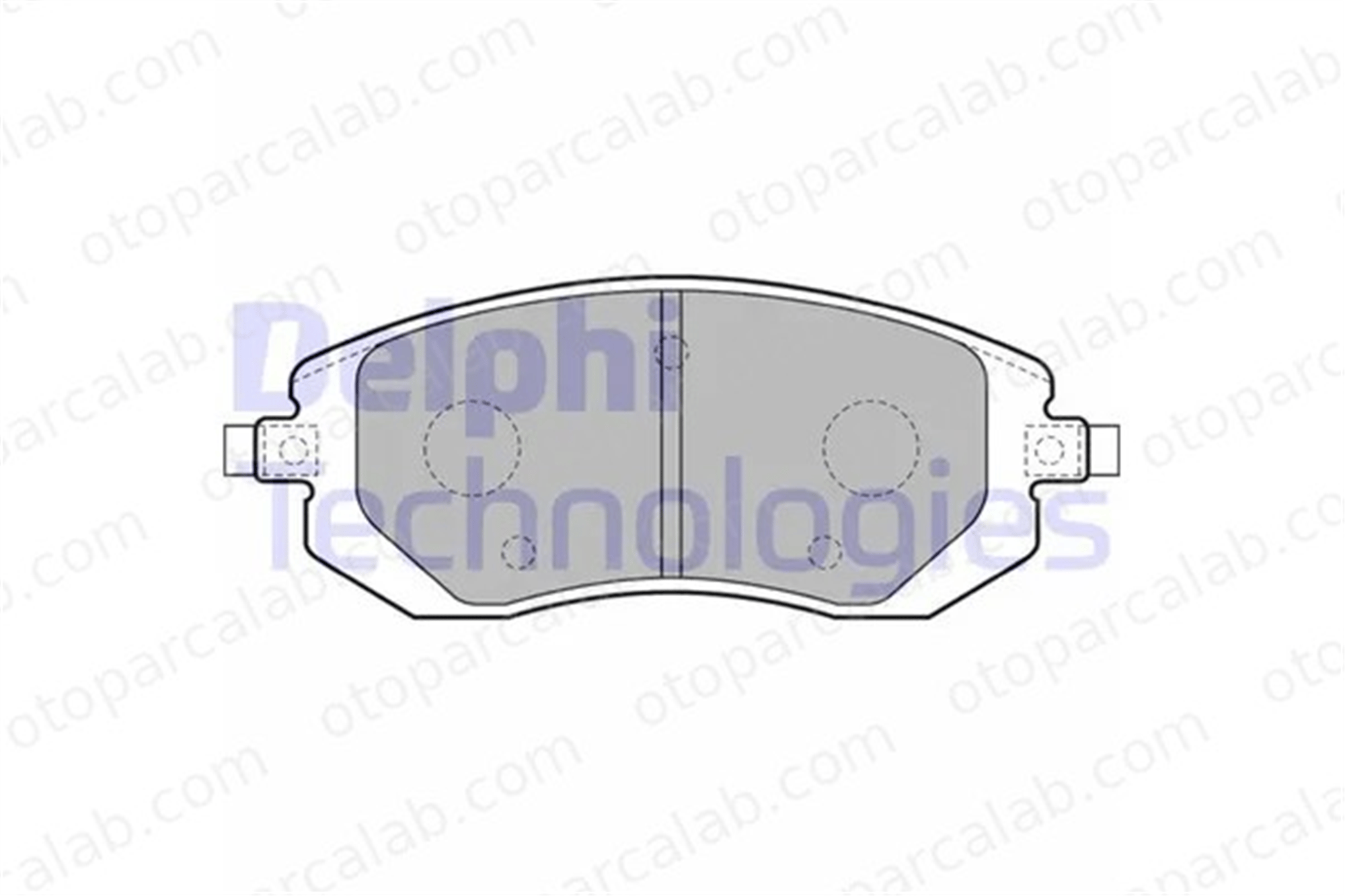 DELPHI LP1718 Fren Disk Balata Ön SUBARU FORESTER IMPREZA Hatchback 26296SA010 26296FE080