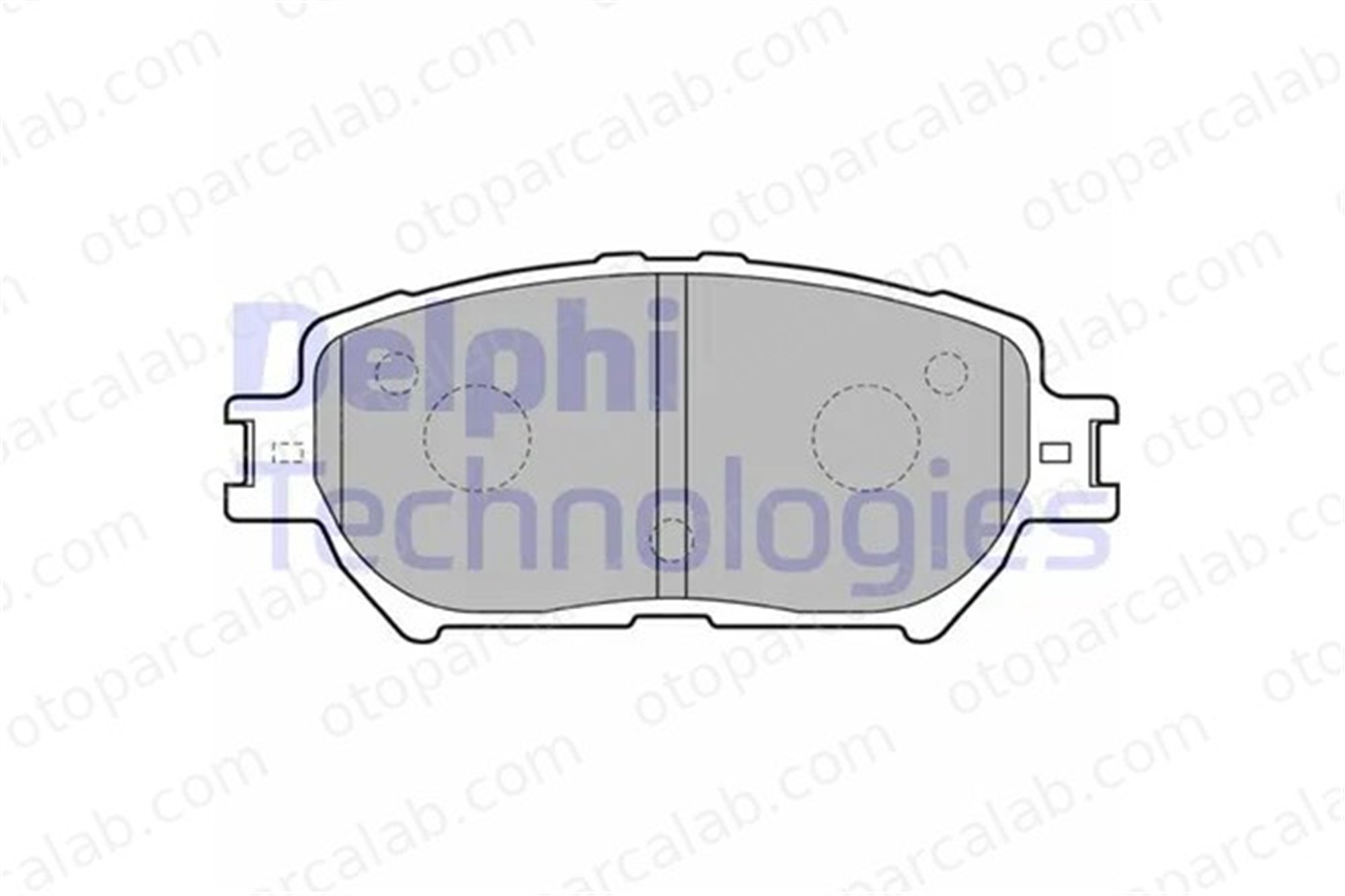 DELPHI LP1738 Fren Disk Balata Ön TOYOTA CAMRY Sedan MARK X I 446530340 04465-30340