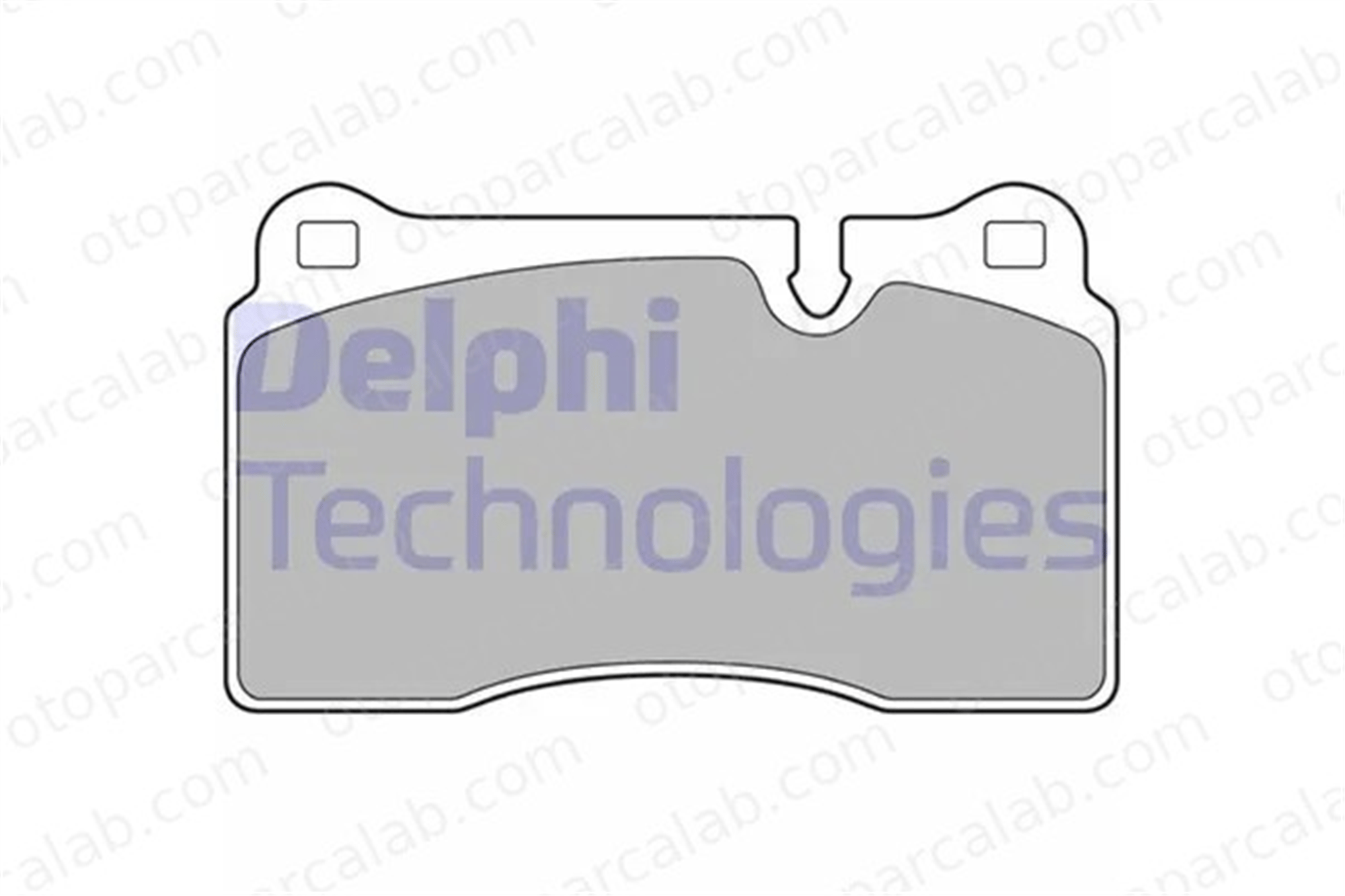 DELPHI LP2009 Fren Disk Balata Ön ASTON MARTIN DB9 Vantage DB9 Volante SFP500070 LR148353