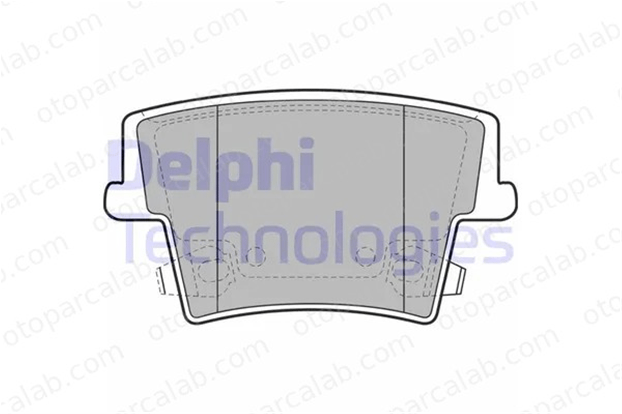 DELPHI LP2035 Fren Disk Balata Arka CHRYSLER 300C 300C Touring 5139191AA K05142566AC