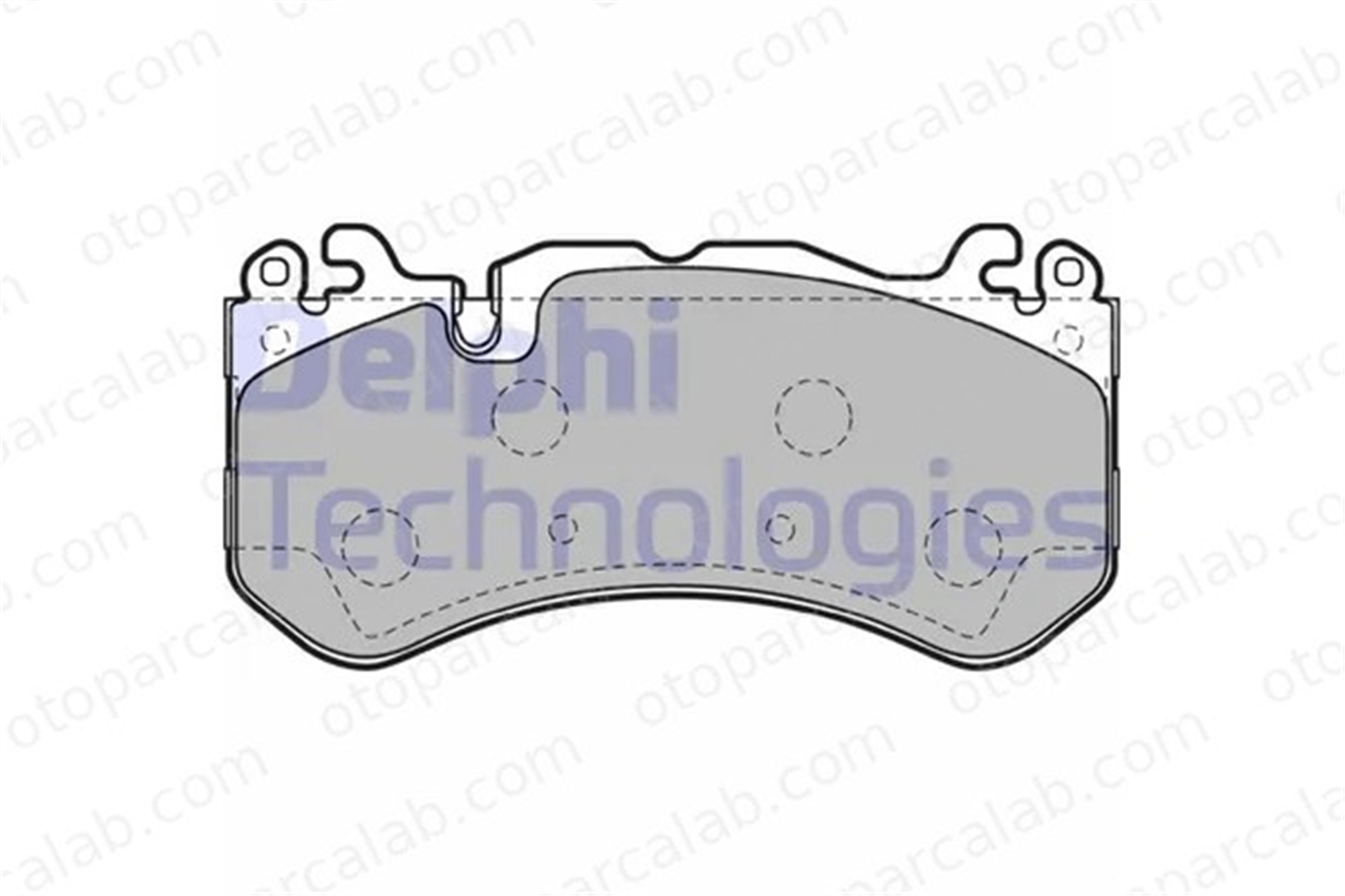DELPHI LP2149 Fren Disk Balata Ön MERCEDES-BENZ SL AMG GT 4203500 4202904