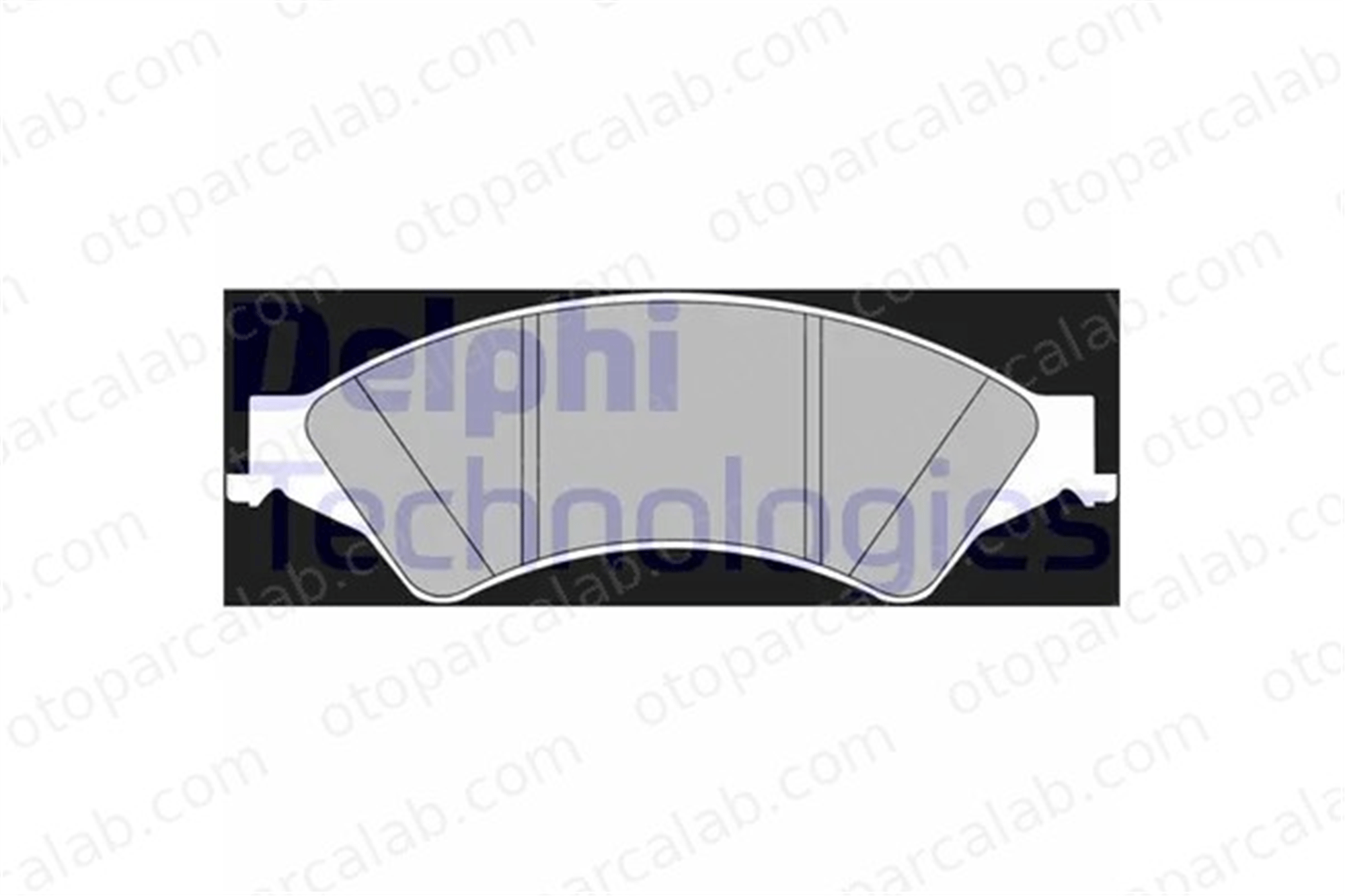 DELPHI LP2484 Fren Disk Balata Ön FORD RANGER AB312L361AB 1723538