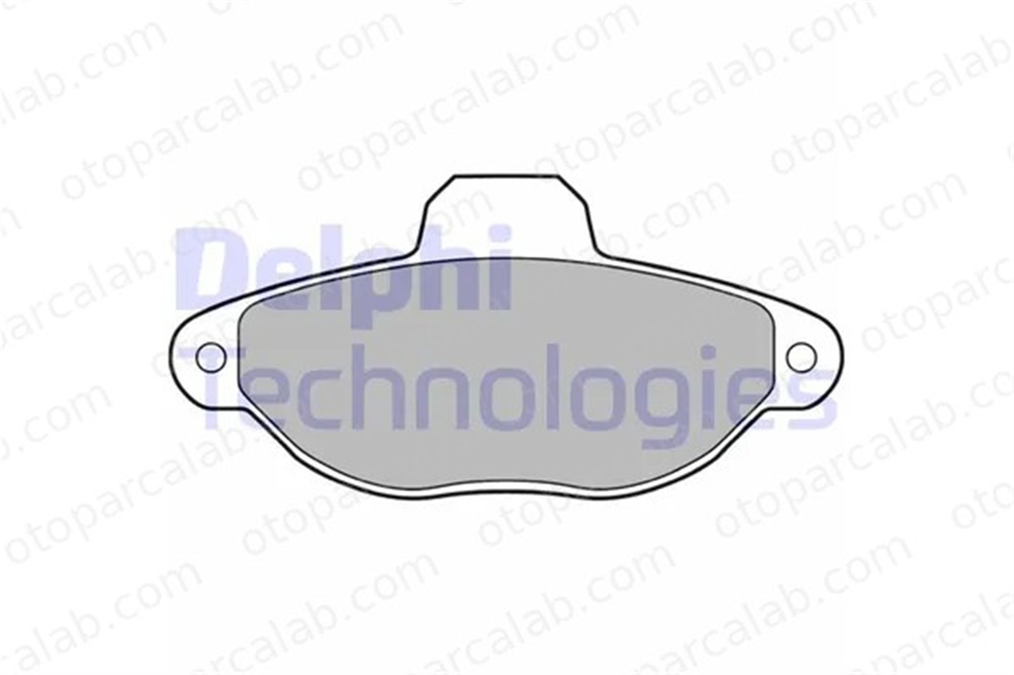 DELPHI LP2704 Fren Disk Balata Ön FORD KA 1731172 1736940