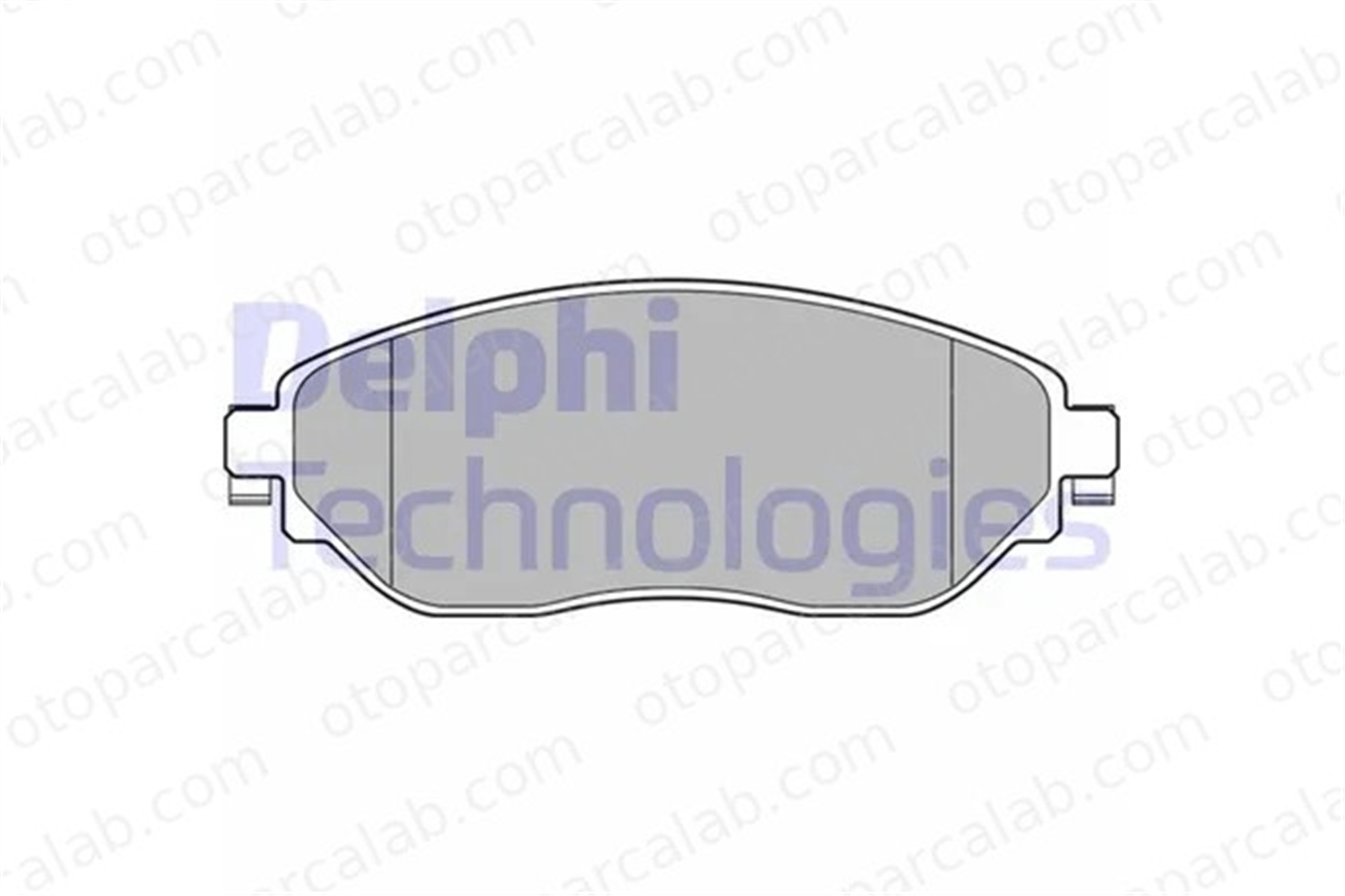 DELPHI LP3143 Fren Disk Balata Ön RENAULT TRAFIC III Minibüs/Otobüs TRAFIC III Panelvan/Van 410601073R 6000620046