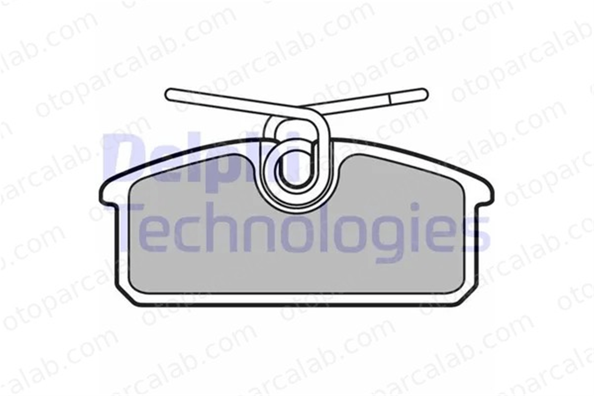 DELPHI LP3150 Fren Disk Balata Ön RENAULT TWIZY 440602619R 440608195R