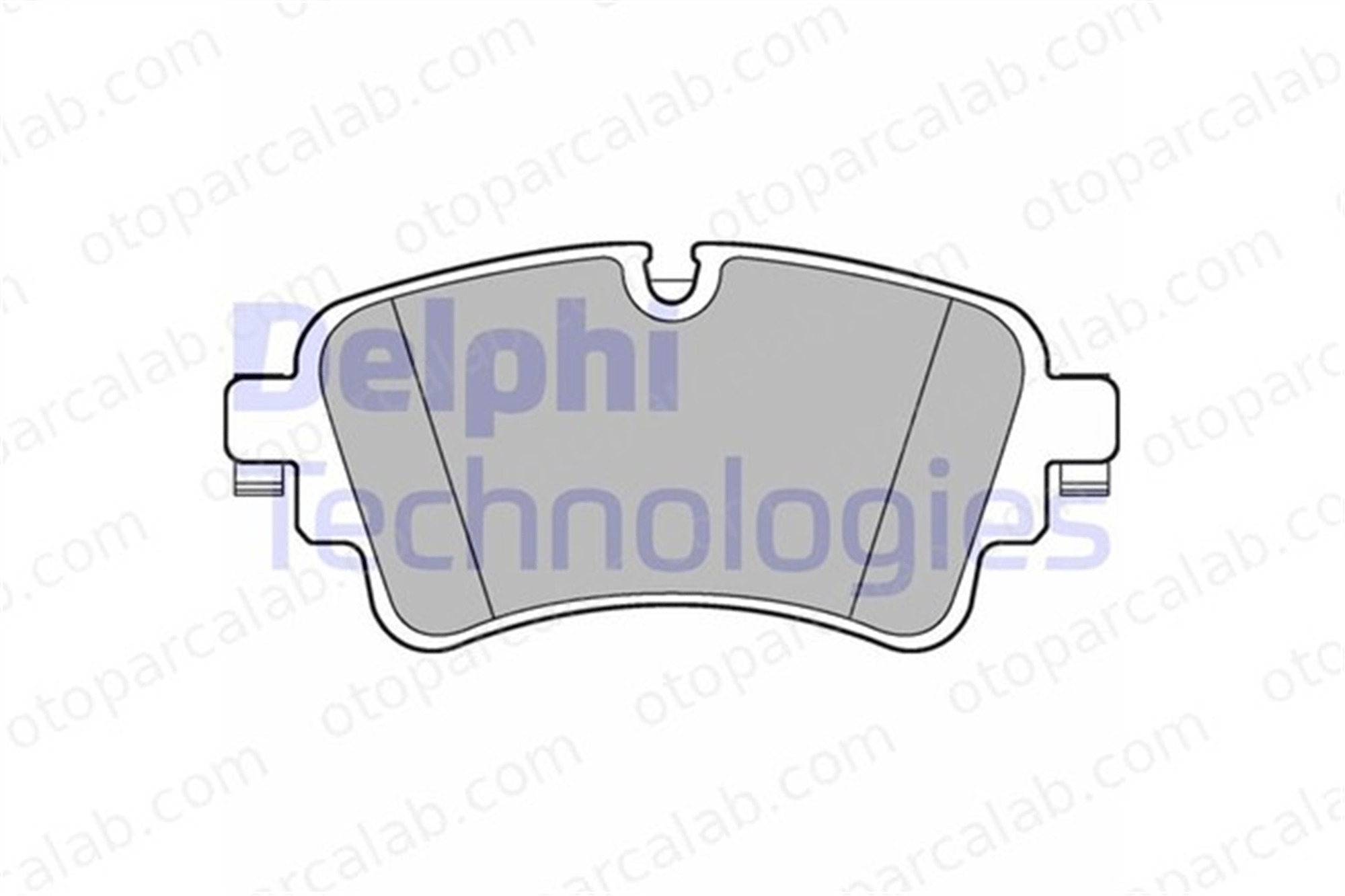 DELPHI LP3240 Fren Disk Balata Arka AUDI A4 B9 Avant A4 B9 8W0698451H 8W0698451G