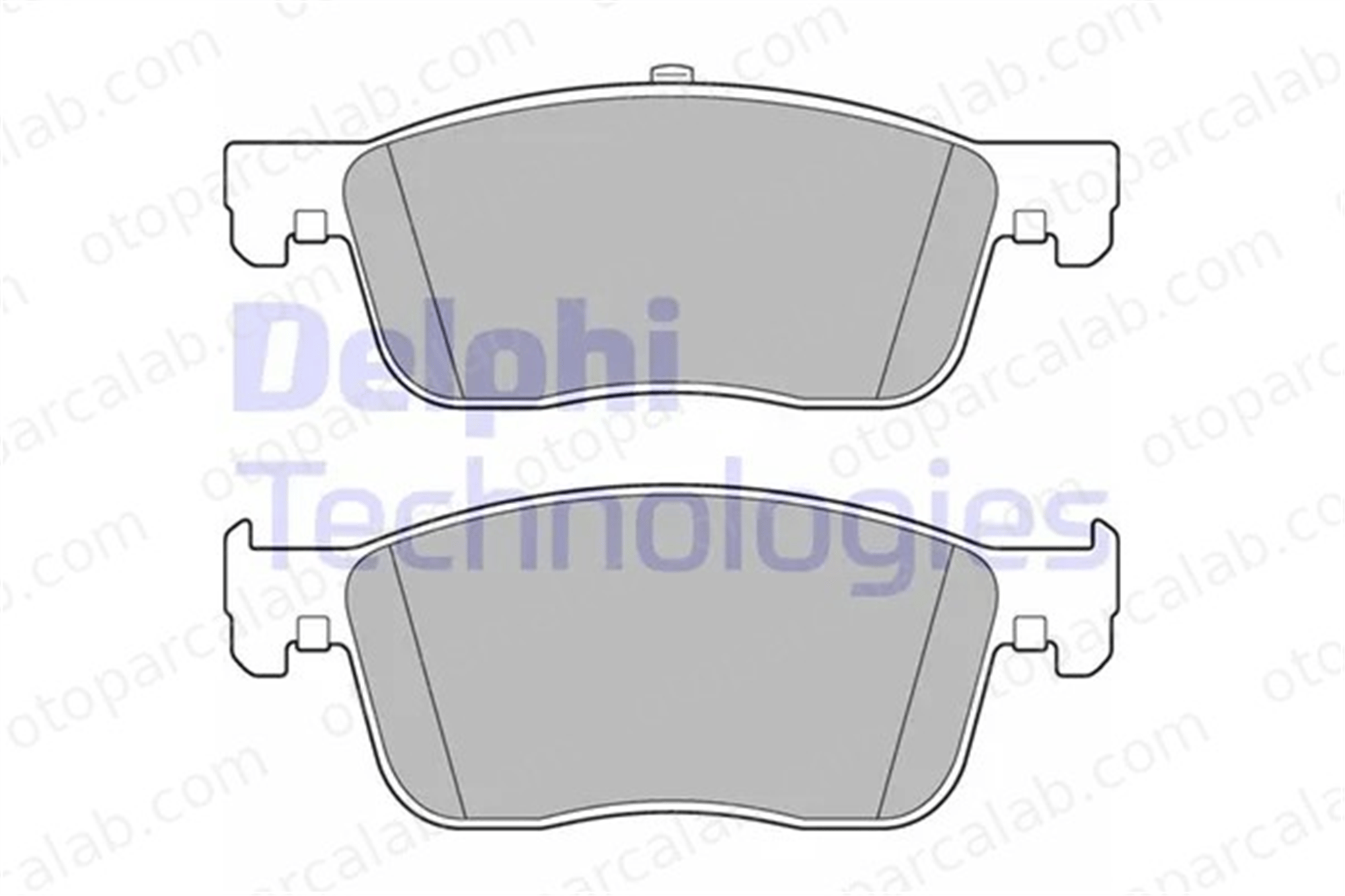DELPHI LP3260 Fren Disk Balata Ön CITROËN SPACETOURER Minibüs/Otobüs JUMPY Panelvan/Van 1613260780 1680791780