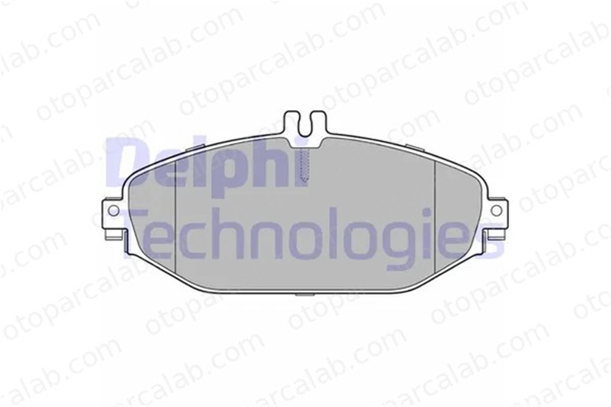 DELPHI LP3282 Fren Disk Balata Ön MERCEDES-BENZ E-SERISI C-SERISI A0004209300 A0004209103