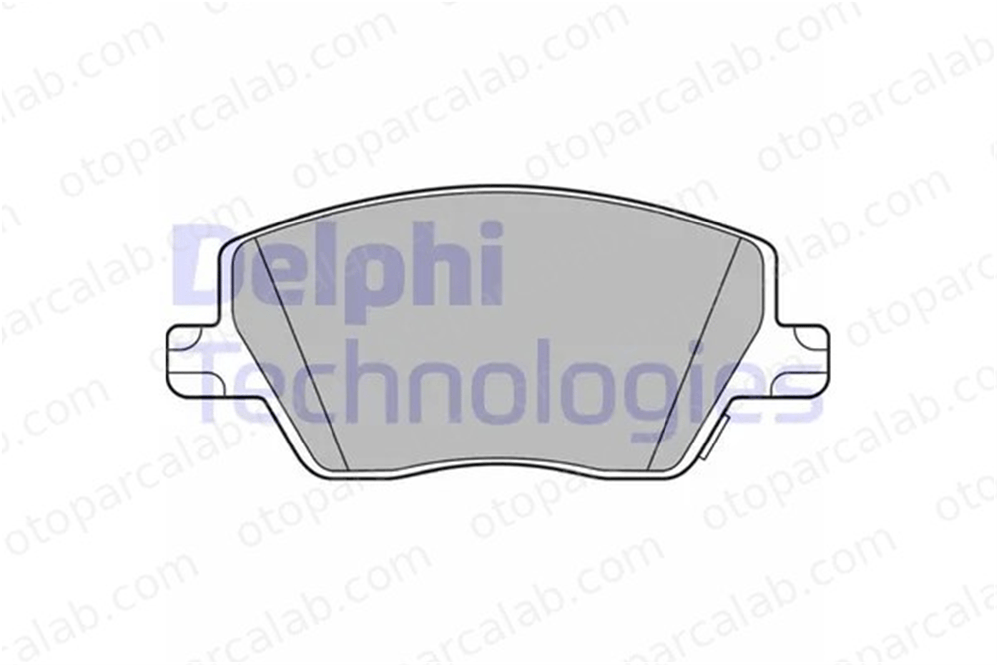 DELPHI LP3289 Fren Disk Balata Ön FIAT TIPO Hatchback TIPO Station wagon 77367910 77368368