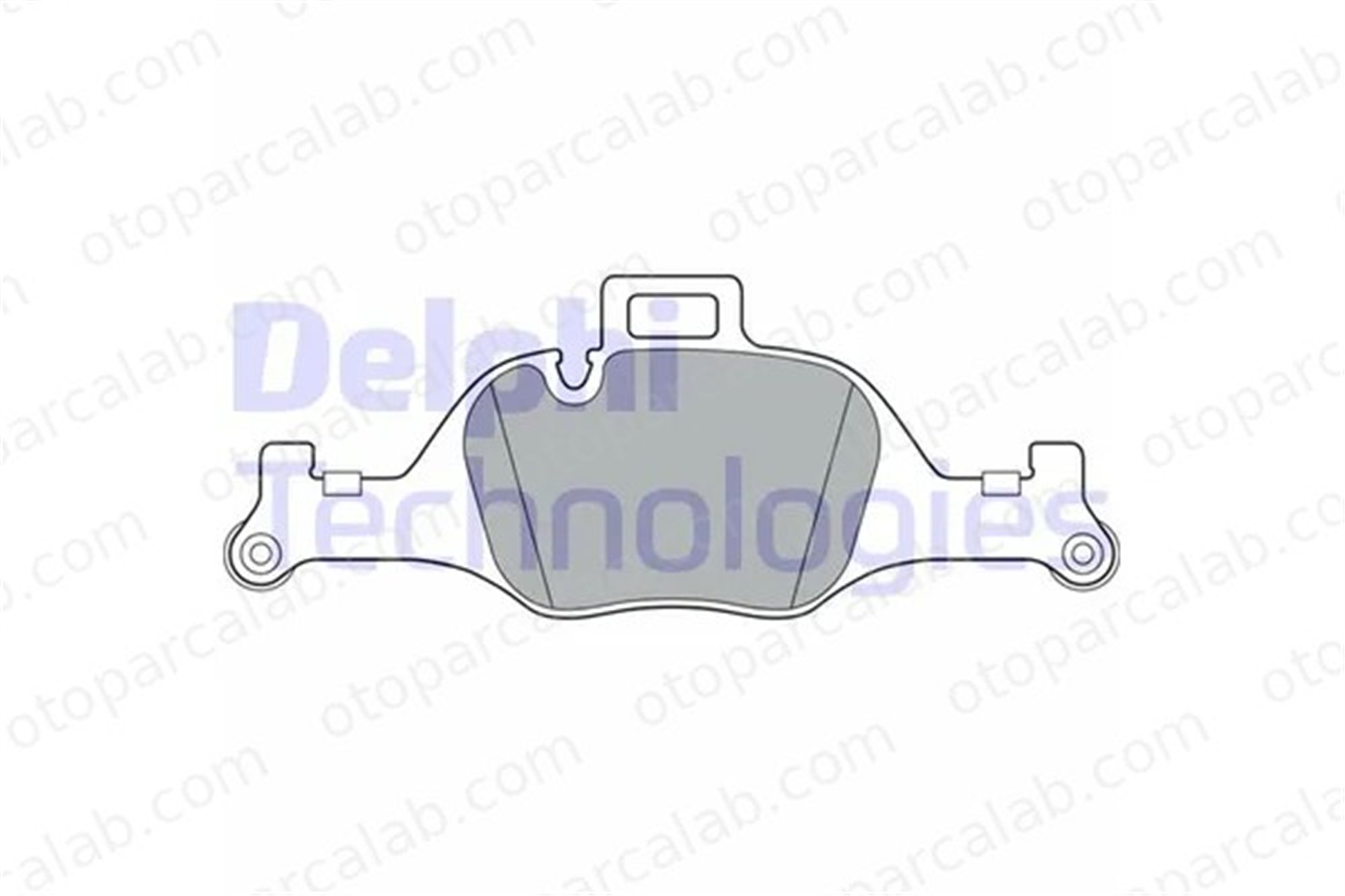 DELPHI LP3299 Fren Disk Balata Ön BMW 5 6 Gran Turismo 34116883469 34116883470