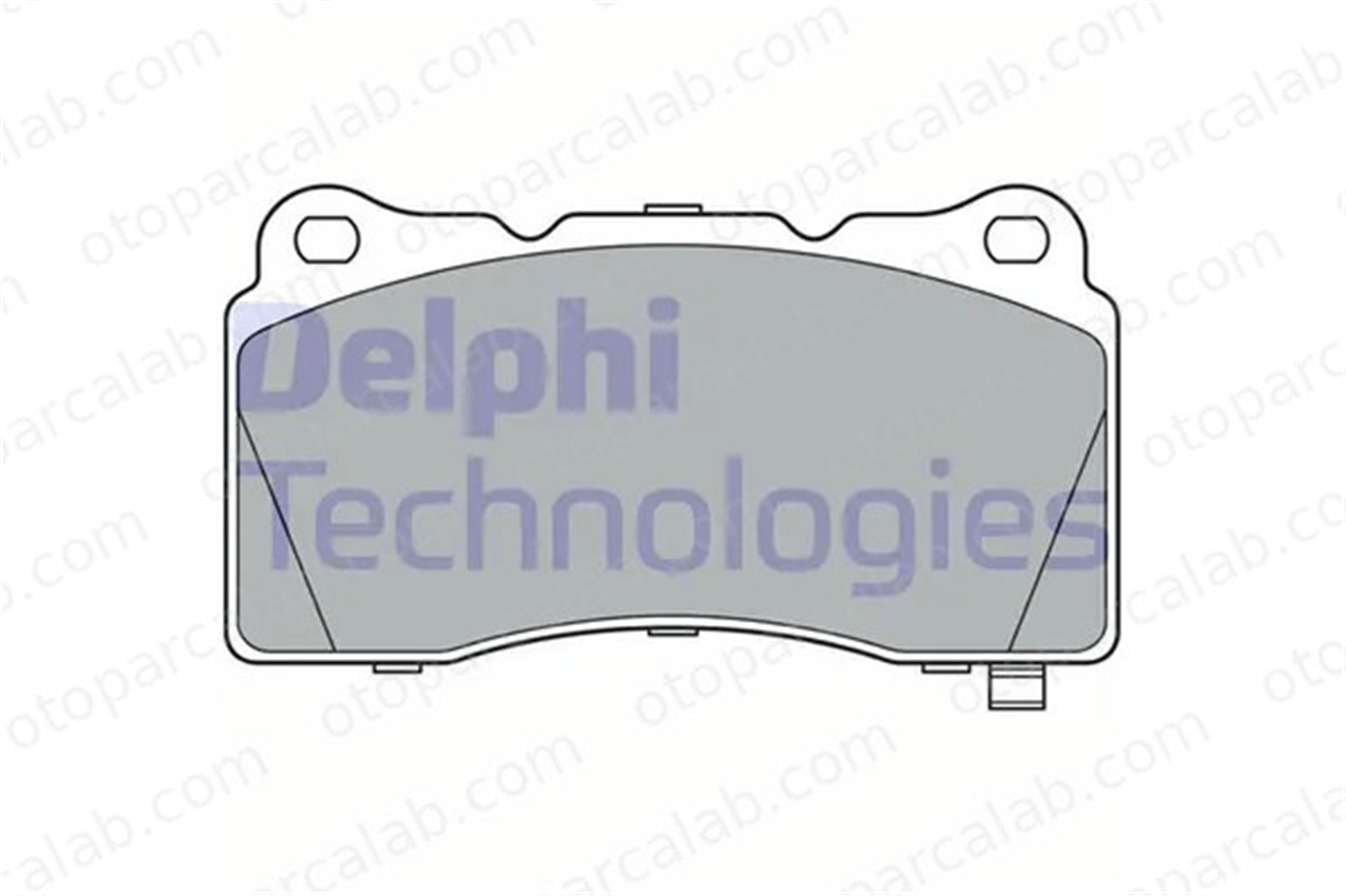 DELPHI LP3362 Fren Disk Balata Ön SAAB 9-5 CHEVROLET CAMARO 105506600B 22791925