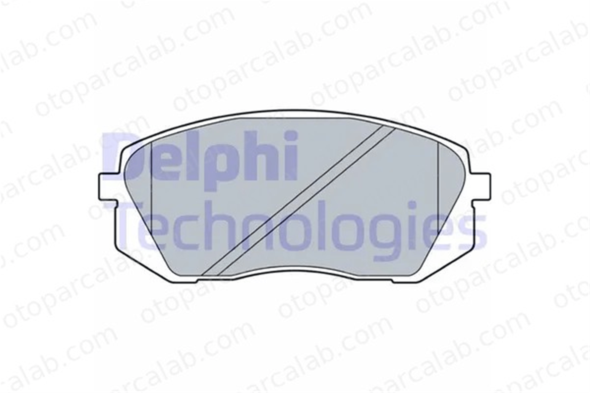 DELPHI LP3535 Fren Disk Balata Ön HYUNDAI TUCSON KIA SPORTAGE IV 58101D7A50 581012YA00