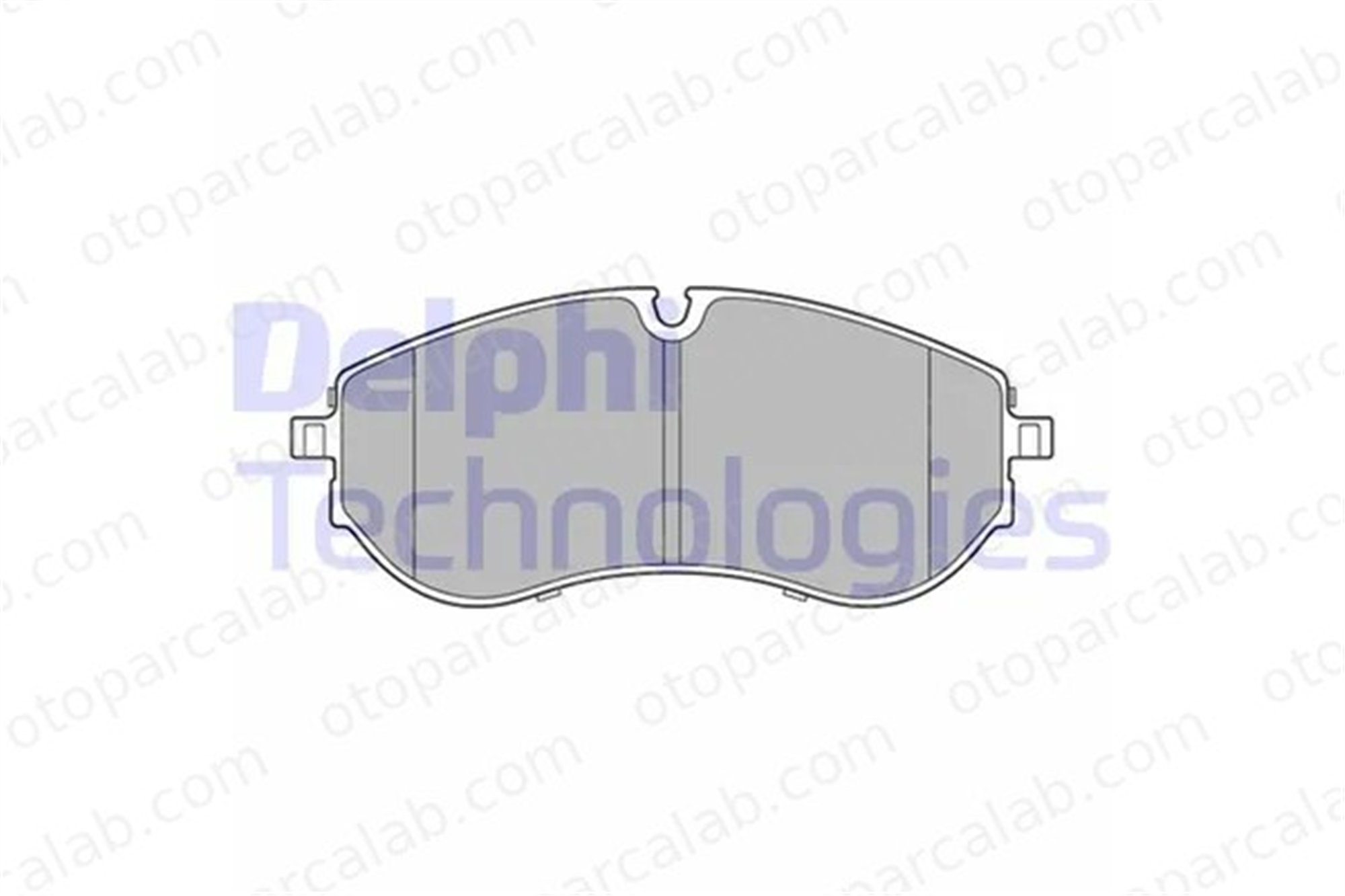 DELPHI LP3610 Fren Disk Balata Ön VW CRAFTER Panelvan/Van CRAFTER Platform şasi 2N0698151B 65508206006
