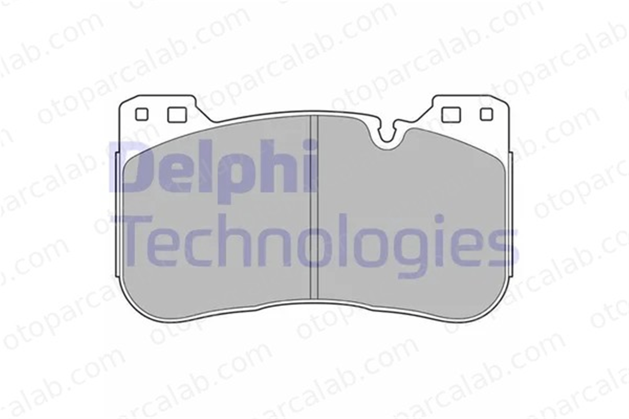 DELPHI LP3626 Fren Disk Balata Ön BMW 3 4 Coupe 34108092822 34107883262