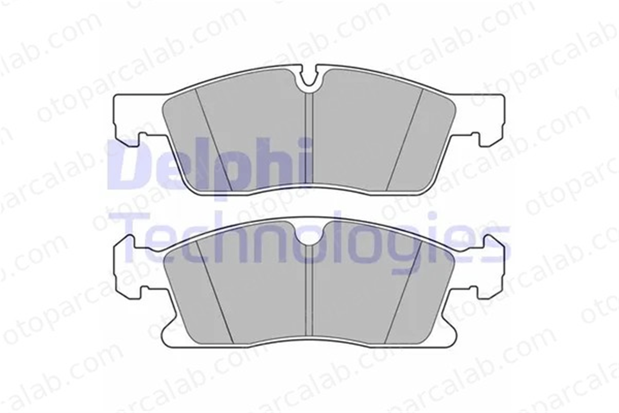 DELPHI LP3628 Fren Disk Balata Ön MERCEDES-BENZ M-SERISI GLE 4203302 4201305