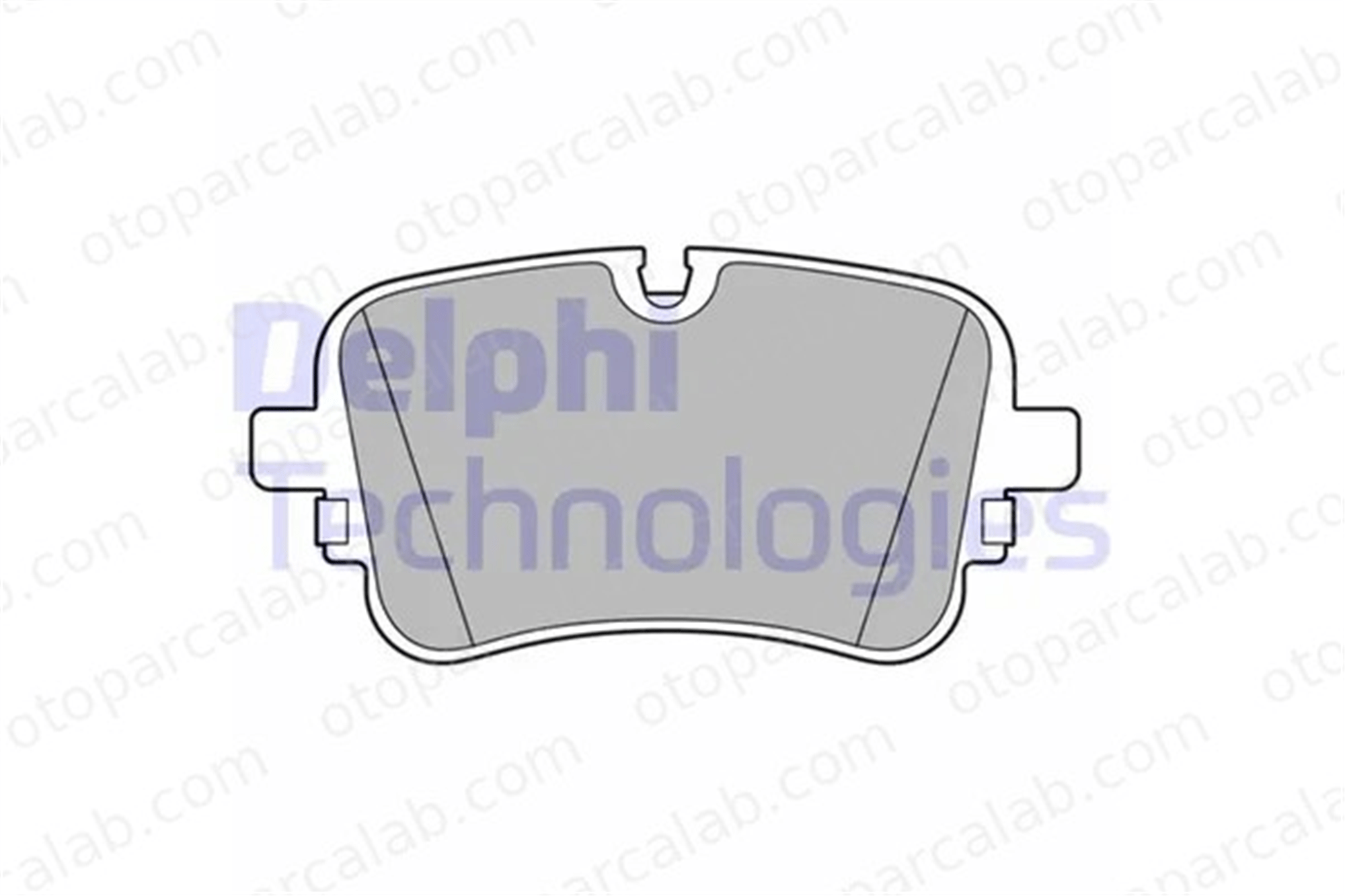 DELPHI LP3671 Fren Disk Balata Arka AUDI Q7 Q8 4M0698451P 4M0698451M