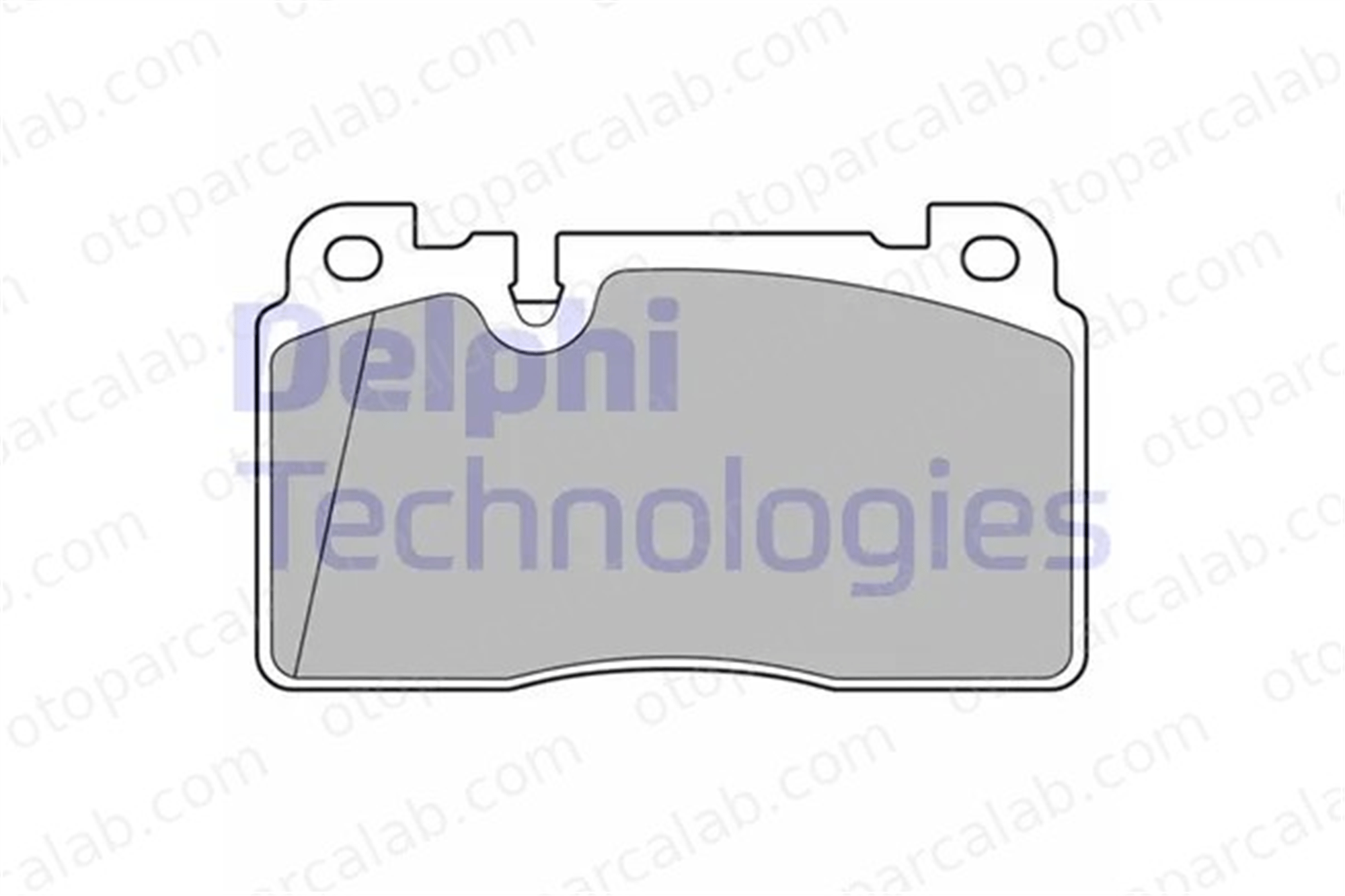 DELPHI LP3677 Fren Disk Balata Ön AUDI A6 C7 Avant A6 C7 8R0698151AA 8R0698151AC