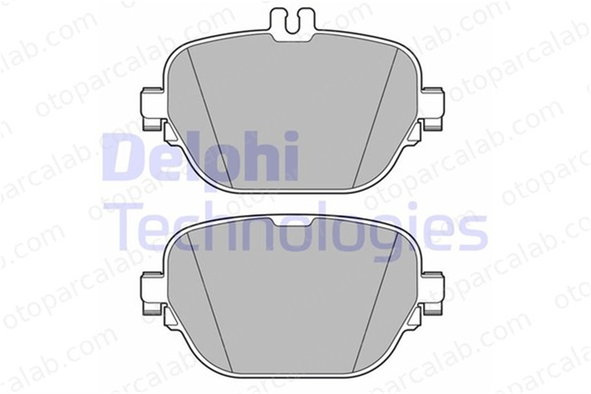 DELPHI LP3689 Fren Disk Balata Ön MERCEDES-BENZ E-SERISI T-Model E-SERISI LP3689 A0004205602