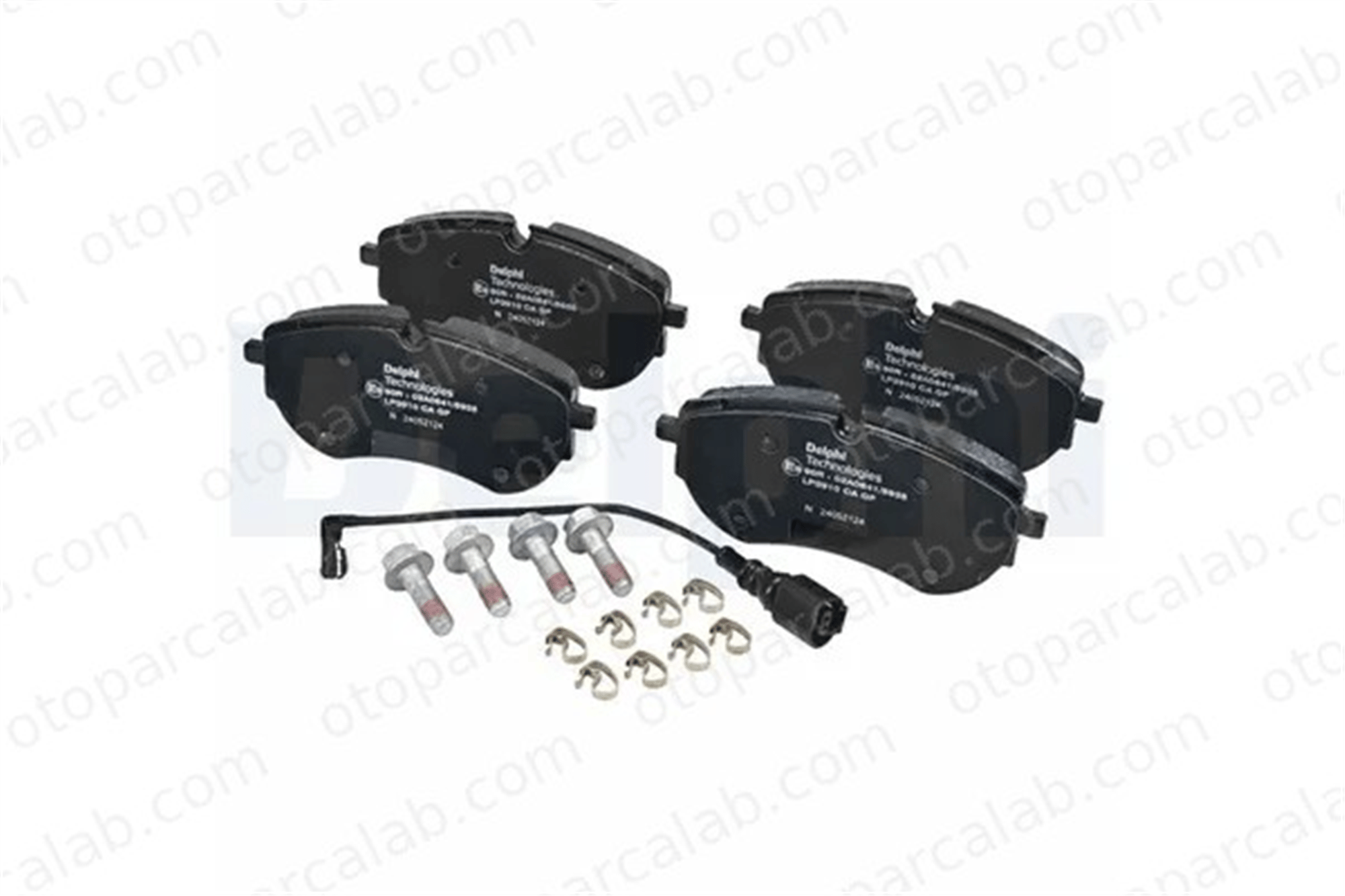 DELPHI LP3910 Fren Disk Balata Ön VW AMAROK AMAROK Platform şasi 7T0698151A