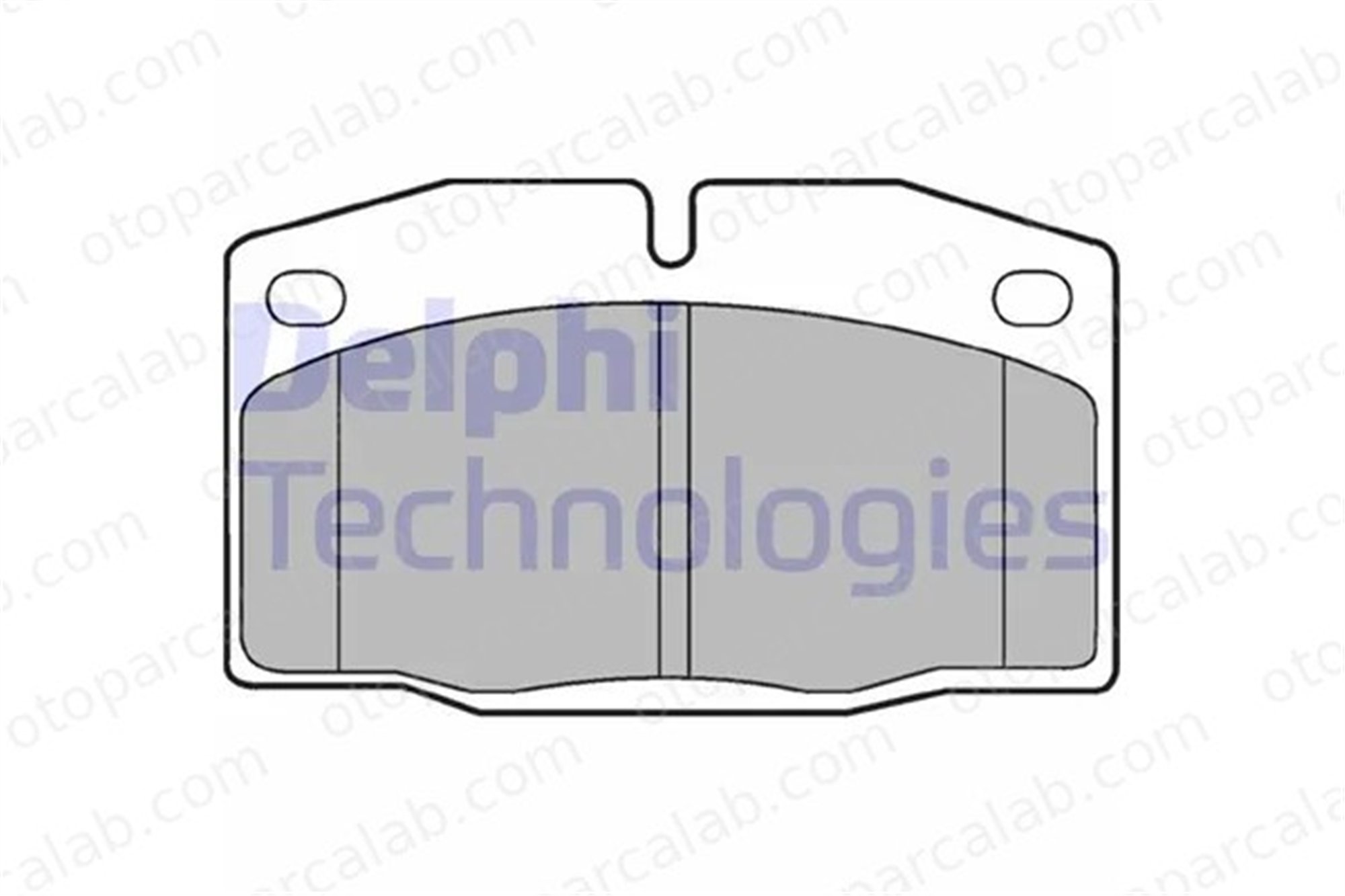 DELPHI LP415 Fren Disk Balata Ön OPEL KADETT E Hatchback KADETT E 1605870 1605788