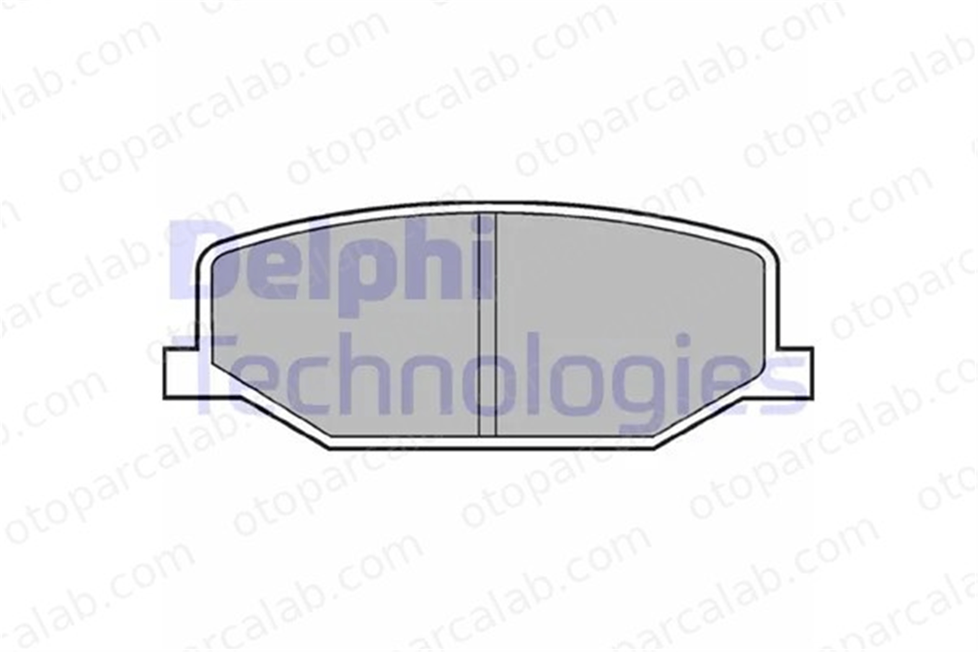 DELPHI LP527 Fren Disk Balata Ön SUZUKI JIMNY SUV SAMURAI SUV 5511070A00 5511080010
