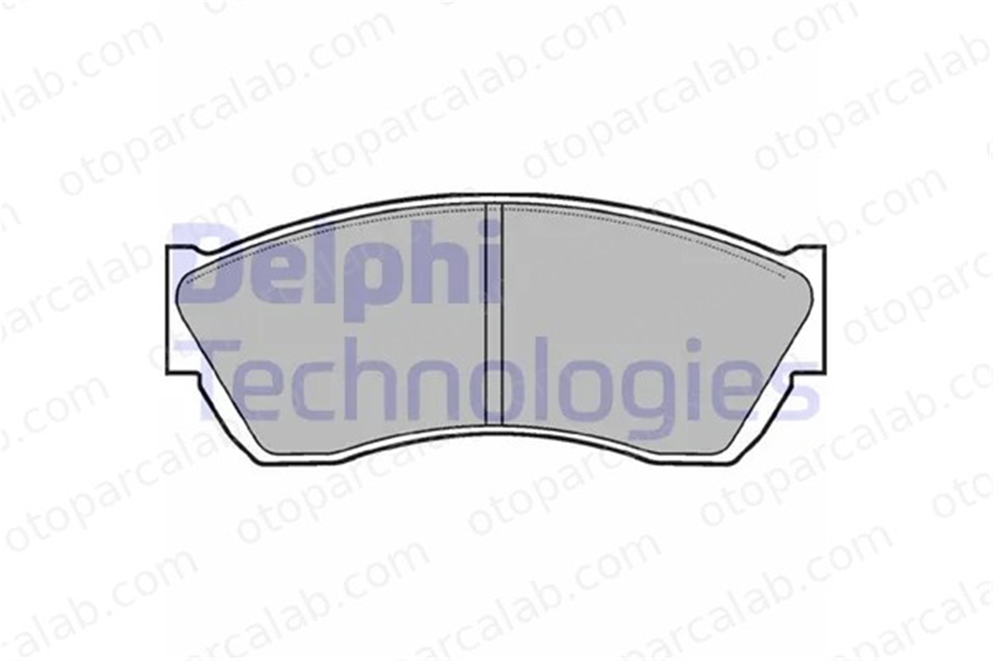 DELPHI LP676 Fren Disk Balata Ön SUZUKI SWIFT II Hatchback HONDA CIVIC III Hatchback 45022SA0681 45022SA0515