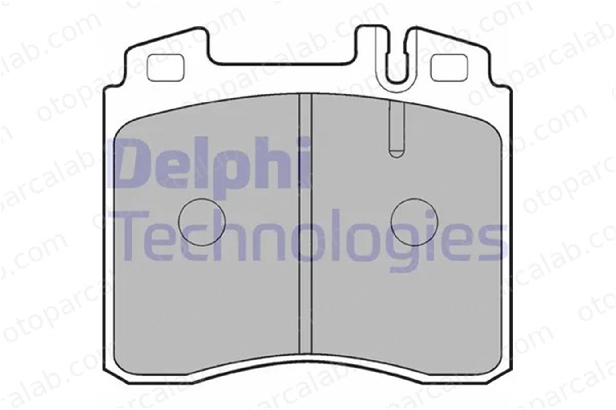 DELPHI LP842 Fren Disk Balata Ön MERCEDES-BENZ S-SERISI S-SERISI Coupe 24200420 002 420 0420