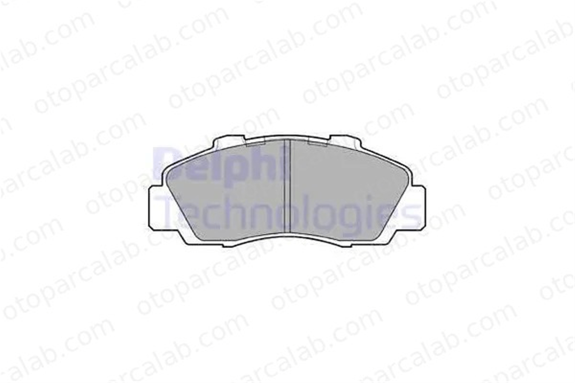 DELPHI LP872 Fren Disk Balata Ön ROVER 600 I HONDA ACCORD V 45022S10A00 6450S0AJ00