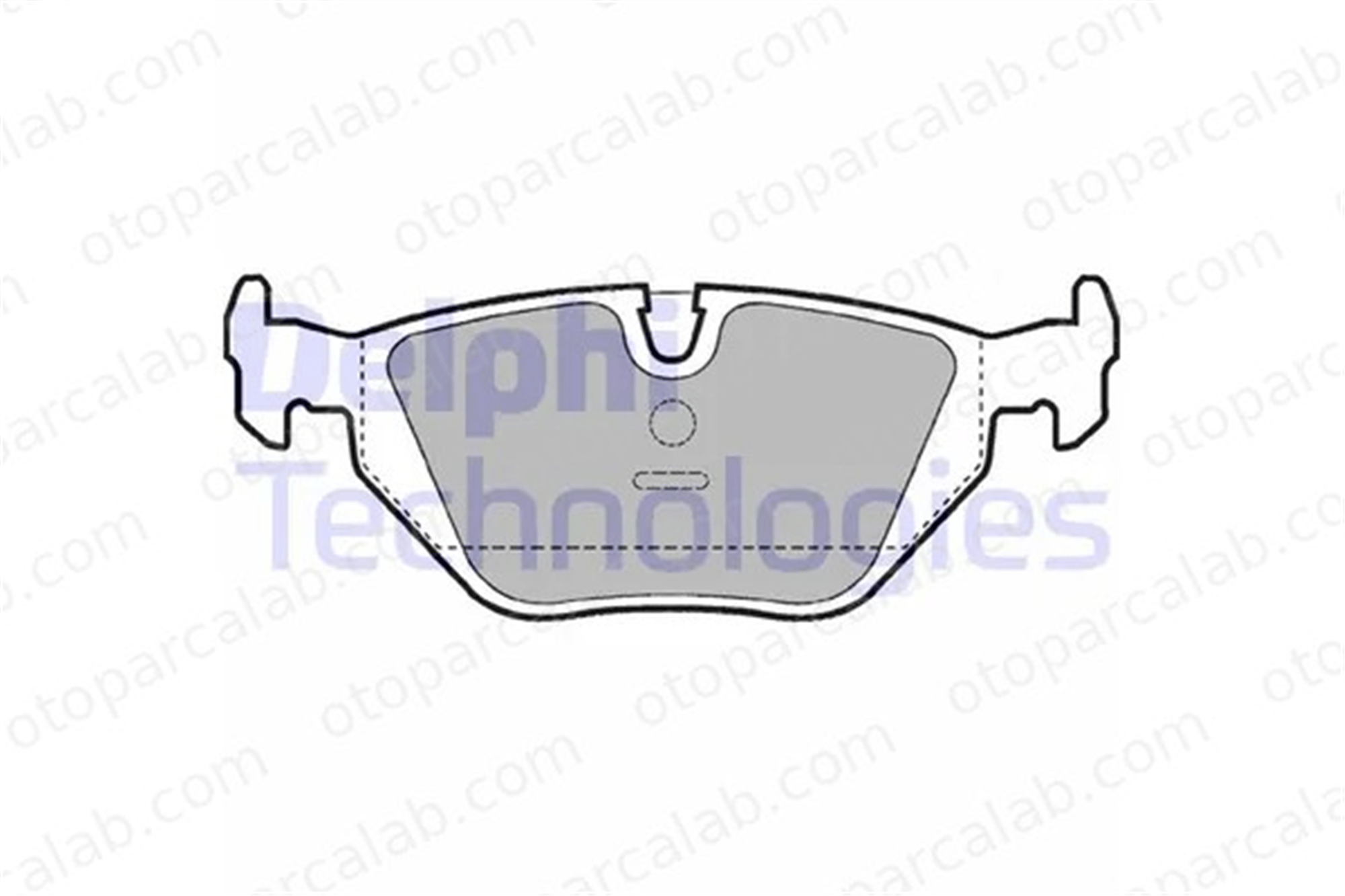 DELPHI LP907 Fren Disk Balata Ön BMW 3 3 Coupe 34211162447 3421116244