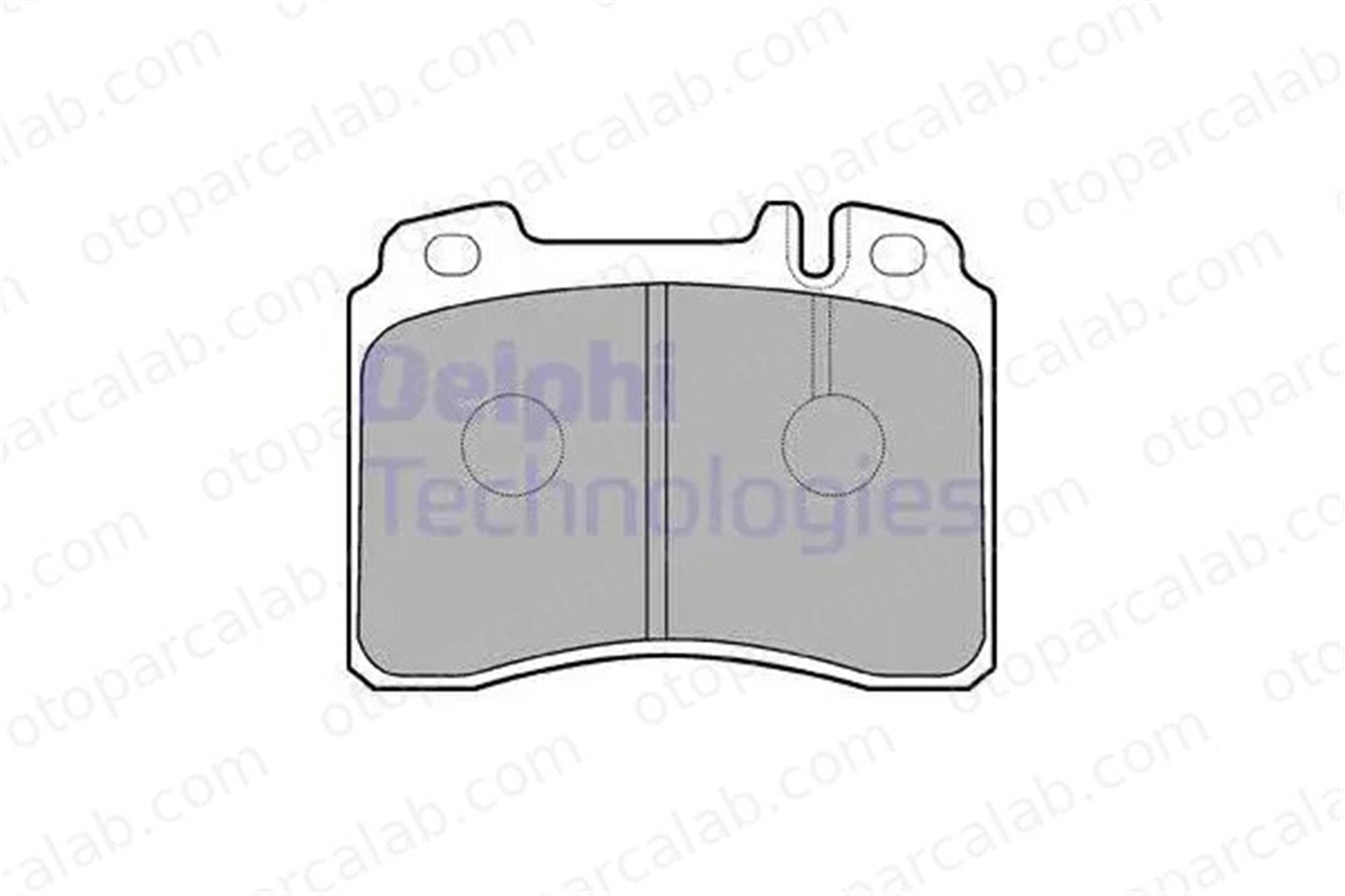 DELPHI LP929 Fren Disk Balata Ön MERCEDES-BENZ SL E-SERISI 24201920 0024201920