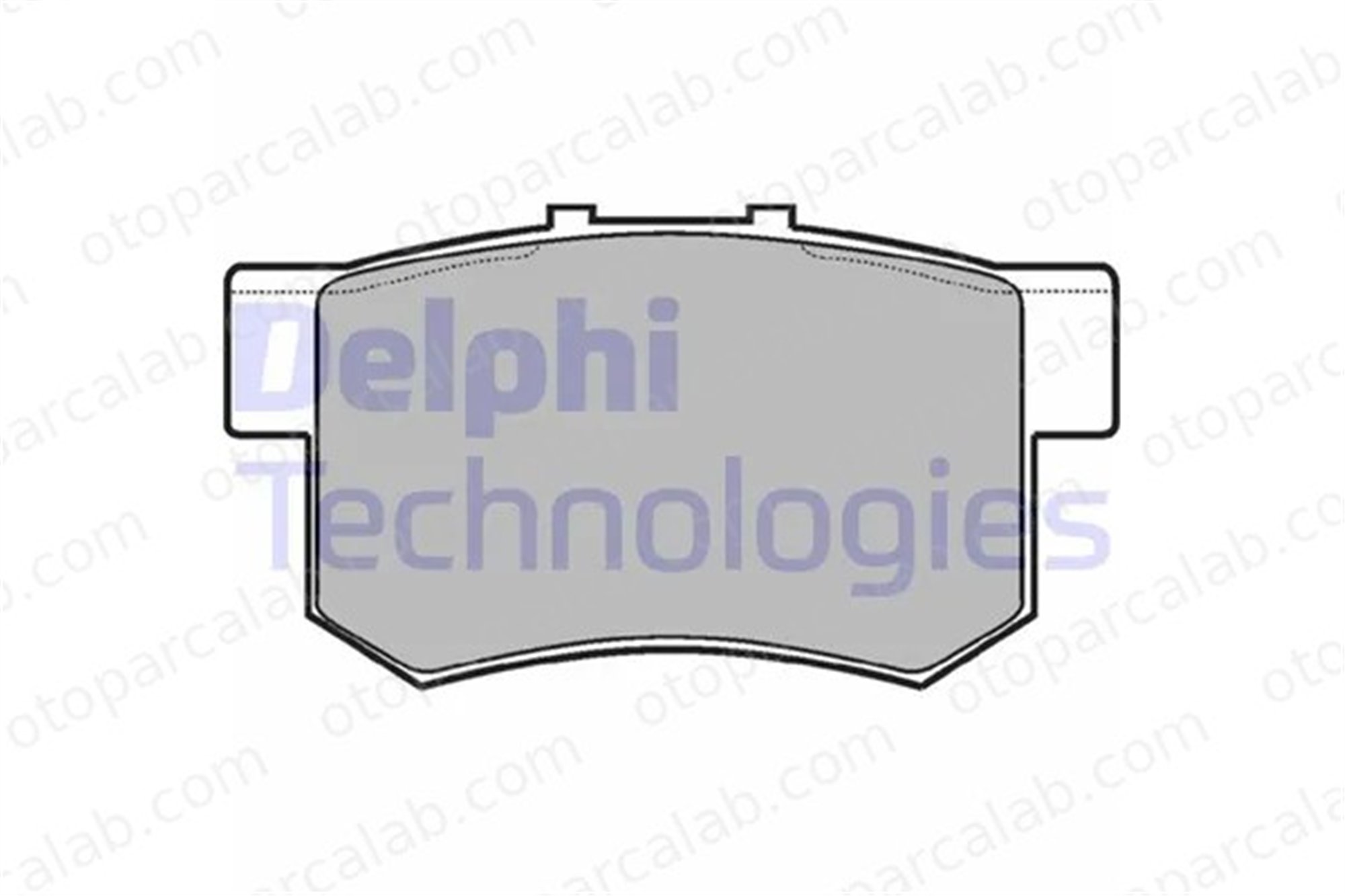 DELPHI LP948 Fren Disk Balata Arka SUZUKI SX4 HONDA ACCORD V 43022SY8A01 43022SG0020