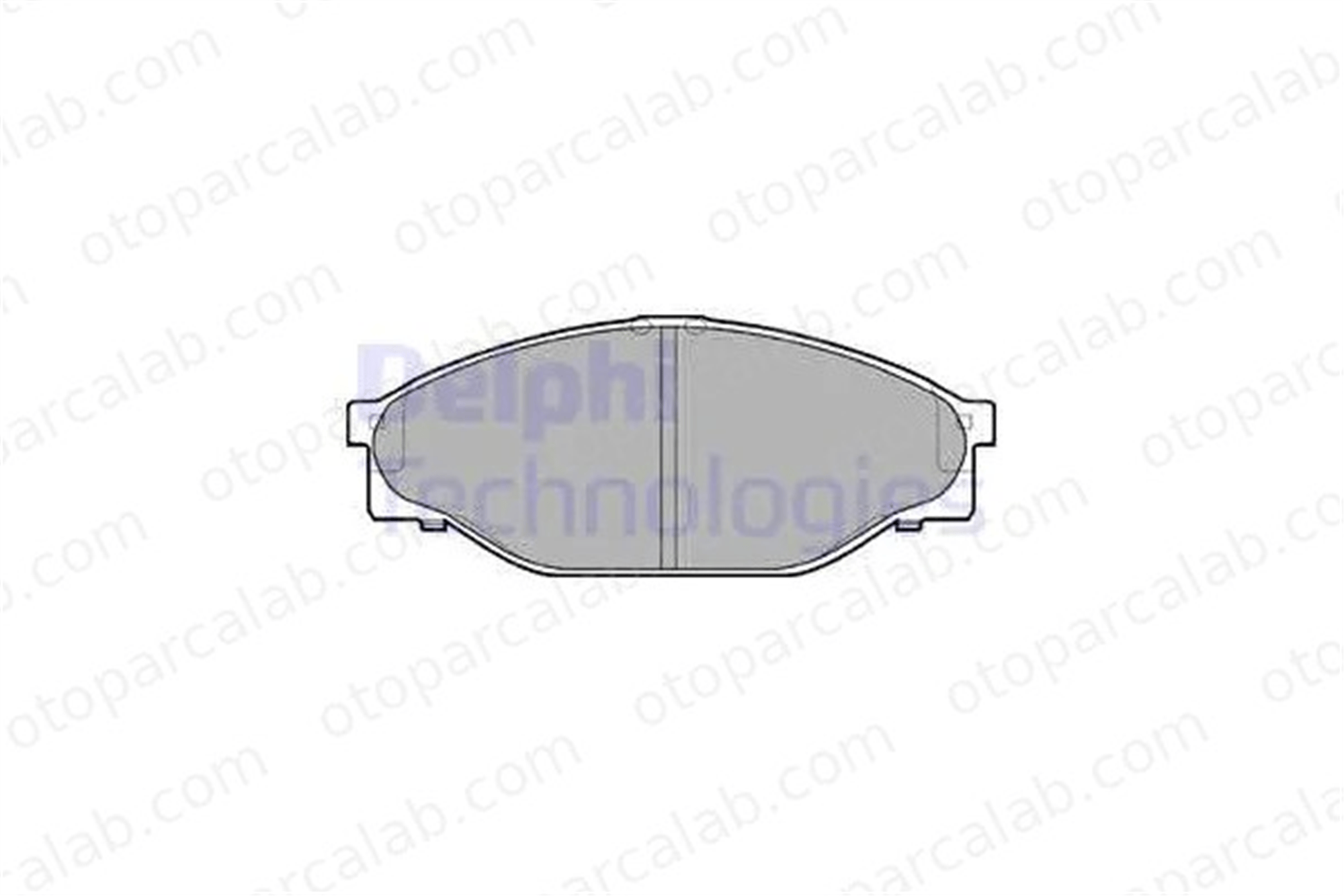 DELPHI LP950 Fren Disk Balata Ön TOYOTA HIACE IV Minibüs/Otobüs HIACE IV Panelvan/Van 446535320 0446535320