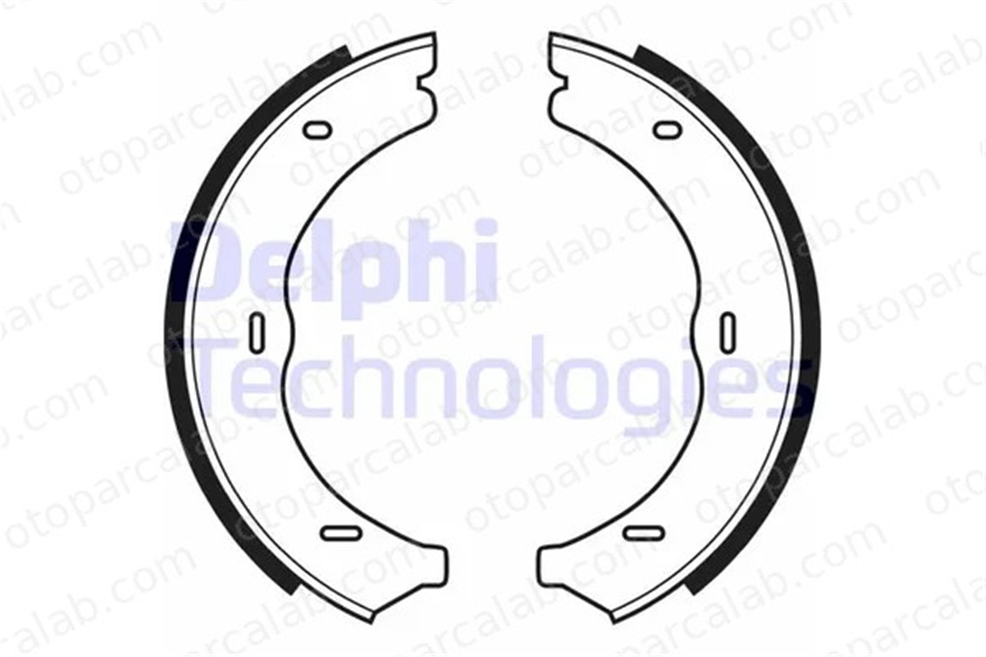 DELPHI LS1967 El Fren Balatası MERCEDES-BENZ VITO Minibüs/Otobüs VITO Mixto 6394200220 4474200001