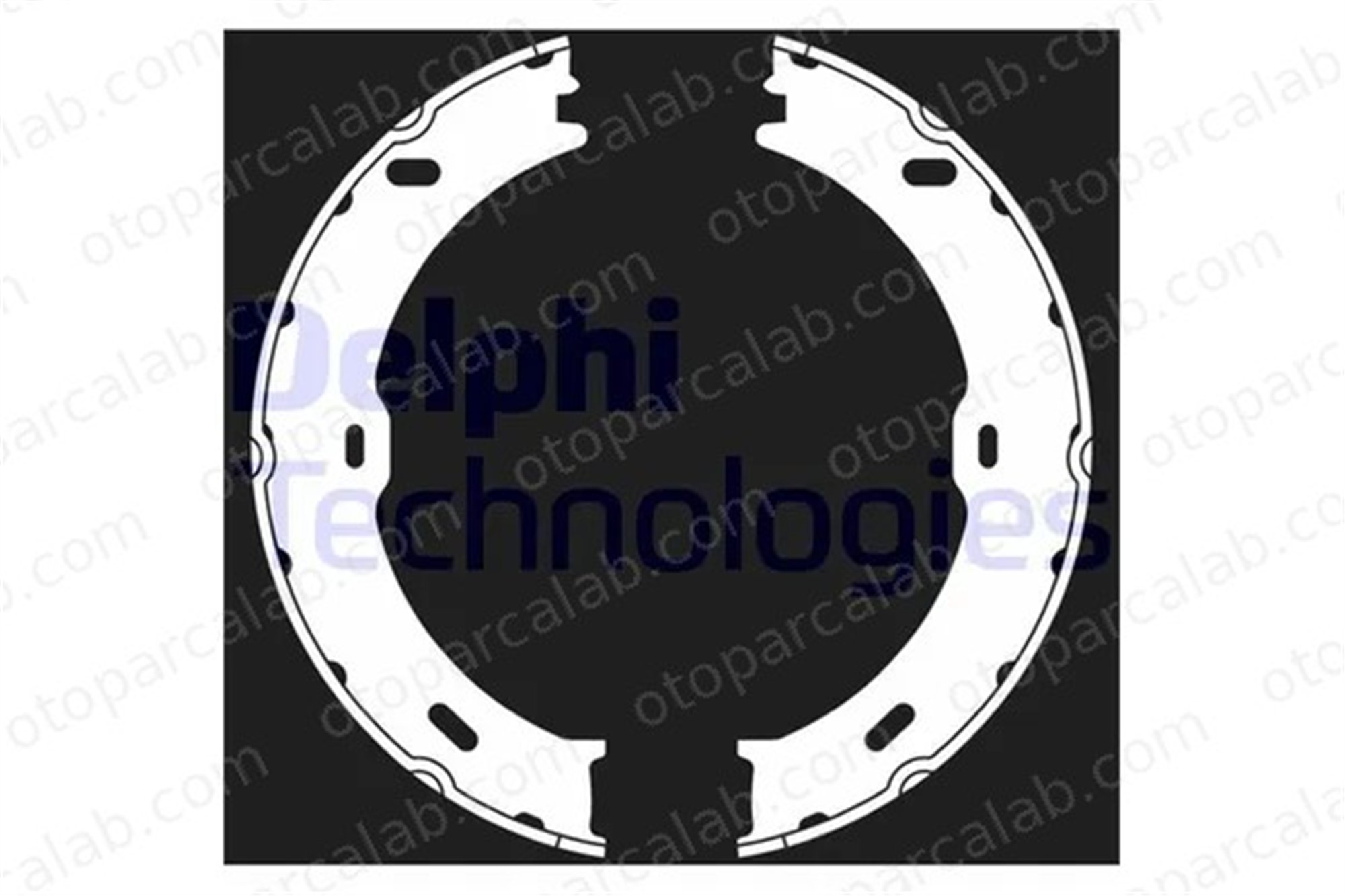 DELPHI LS2018 Fren Pabuçlu Balata Arka MERCEDES-BENZ SPRINTER 3,5-t Platform şasi SPRINTER 3,5-t Panelvan/Van A9064200320 9064200320