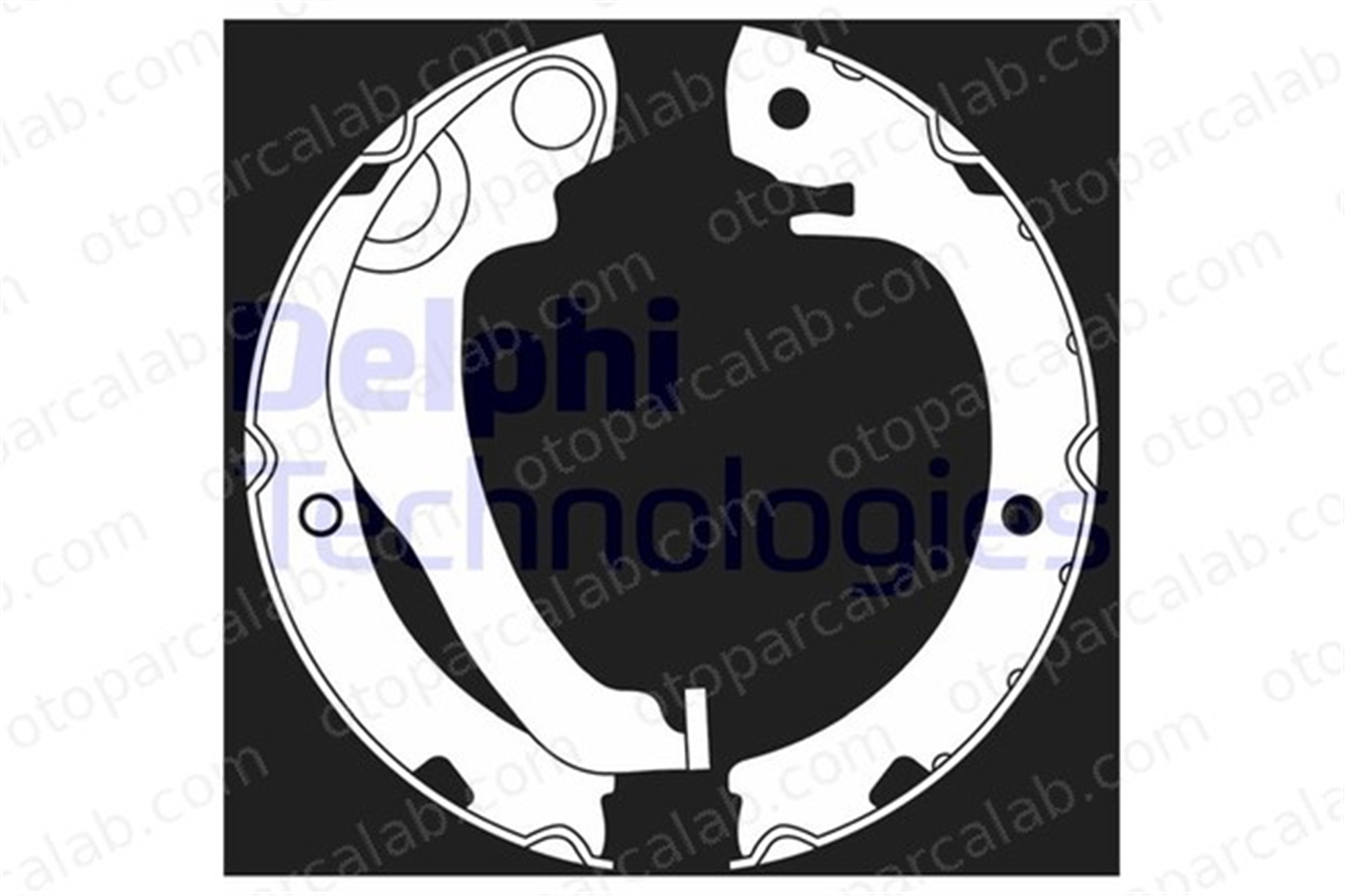 DELPHI LS2020 Fren Pabuçlu Balata Arka TOYOTA COROLLA Verso 44950F010 04495-0F010
