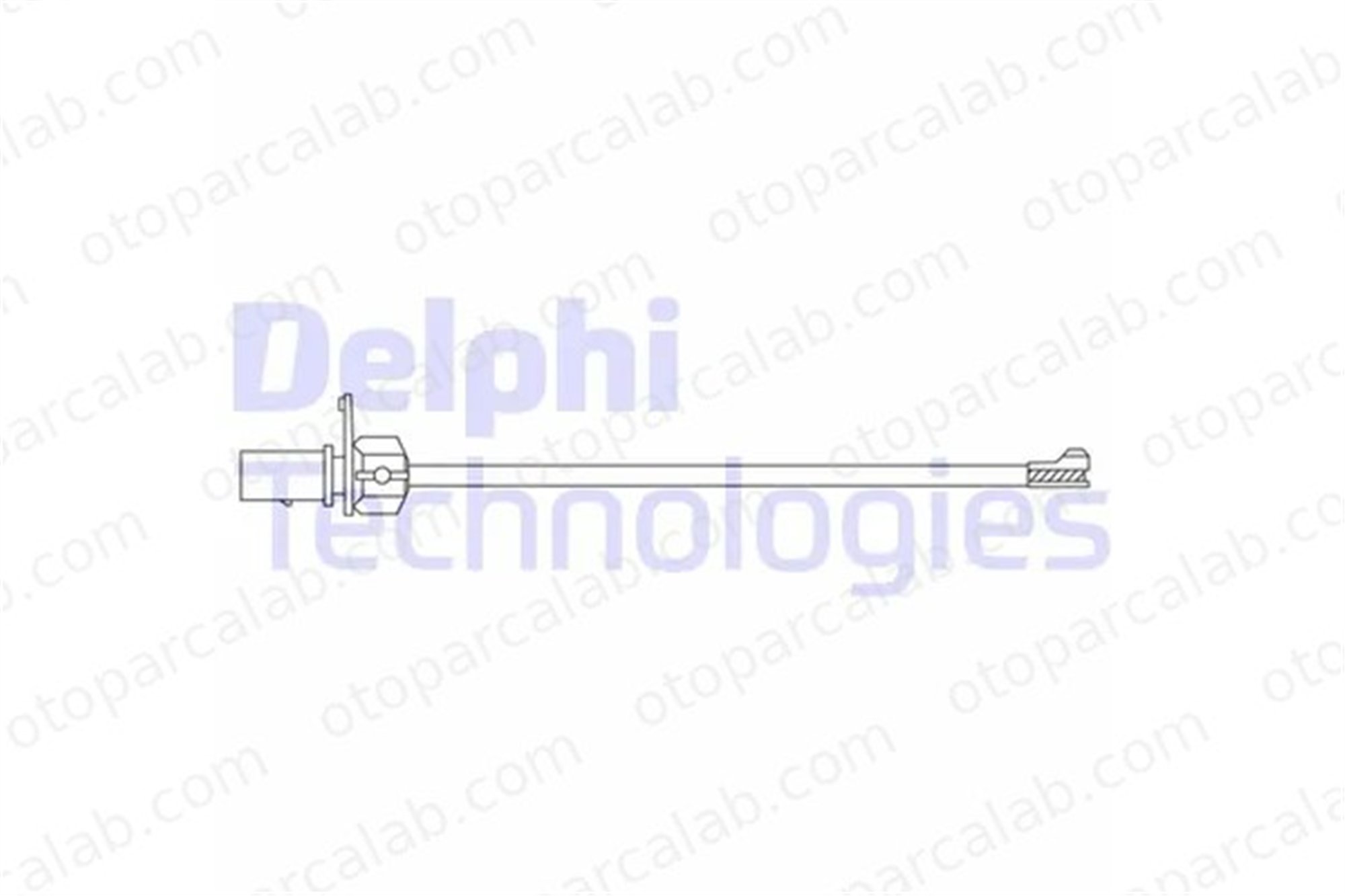 DELPHI LZ0304 Balata İkaz Kablosu Ön AUDI A4 B9 Avant A4 B9 4M0615121R 4M0615121S