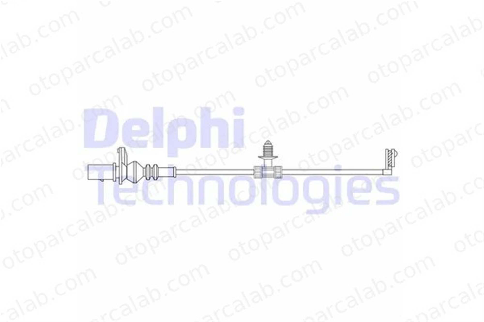 DELPHI LZ0307 Balata İkaz Kablosu Arka AUDI A5 Sportback A4 B9 Avant 4M0615121P