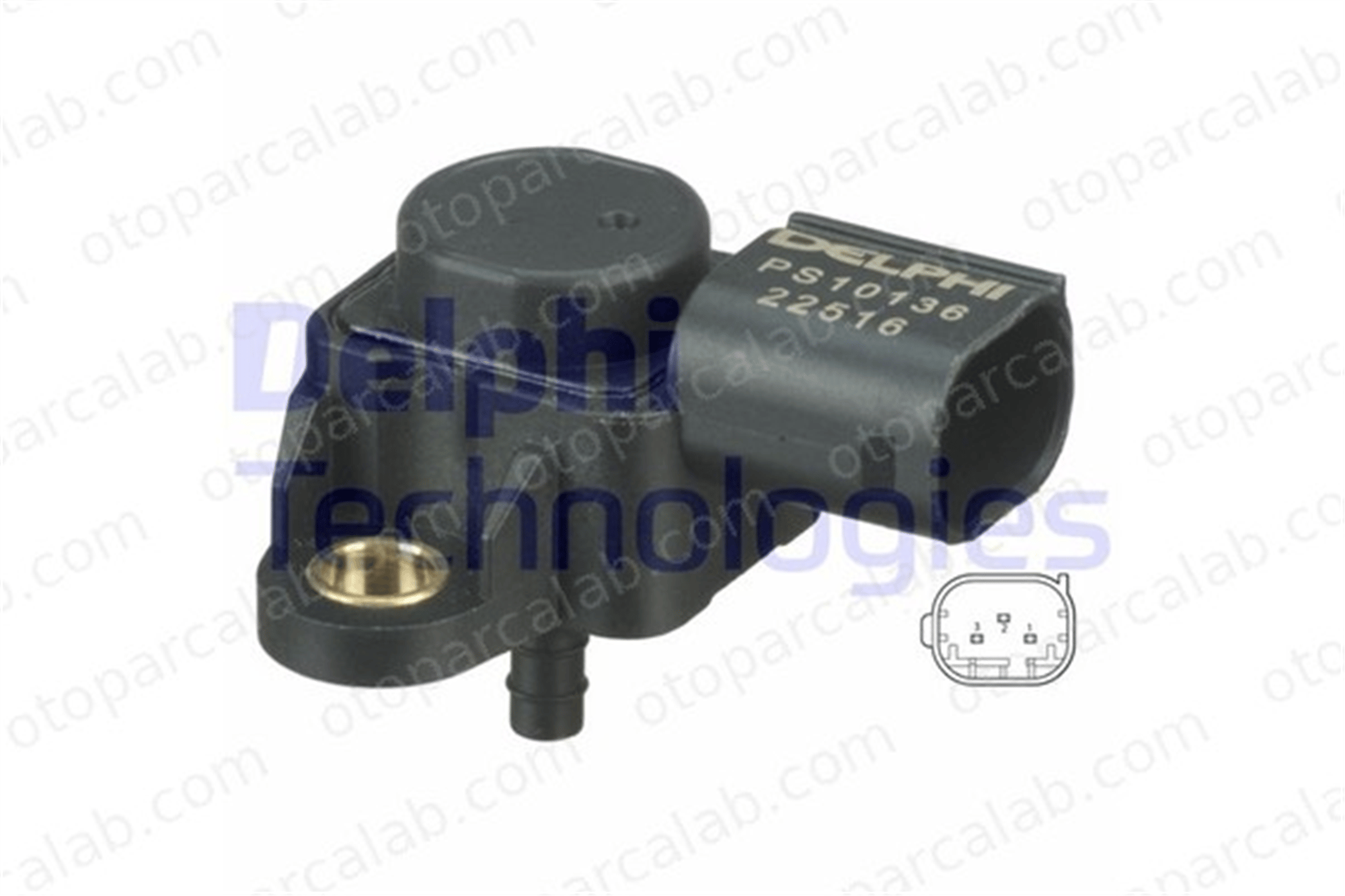 DELPHI PS10136 MAP Sensörü MERCEDES-BENZ C-SERISI SPRINTER 3-t Platform şasi A0041533128 61539728