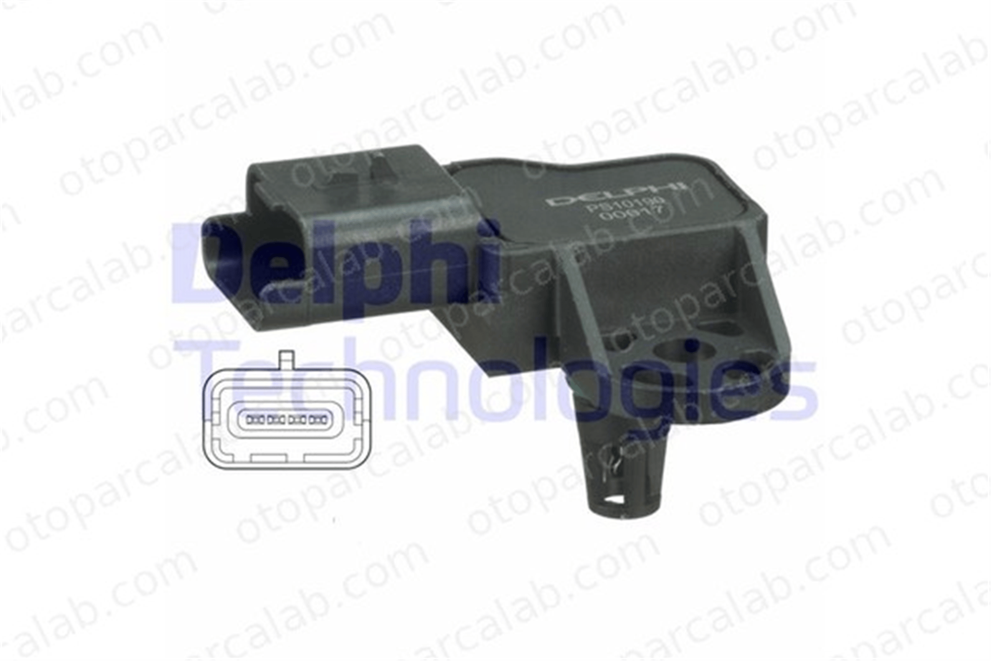 DELPHI PS10190 MAP Sensörü PEUGEOT 308 I 308 SW I 1922R6 V753506980