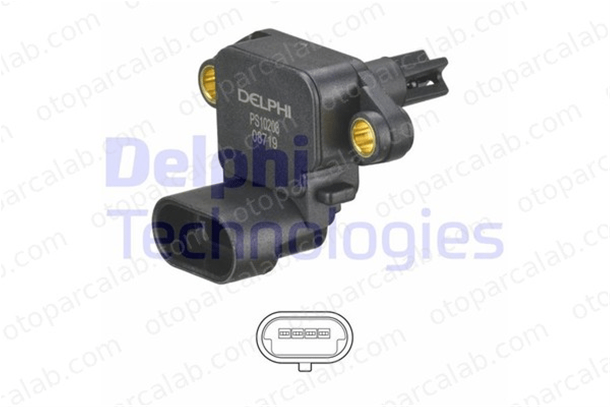 DELPHI PS10208 MAP Sensörü SAAB 9-5 Station wagon 9-5 55563262 55560162