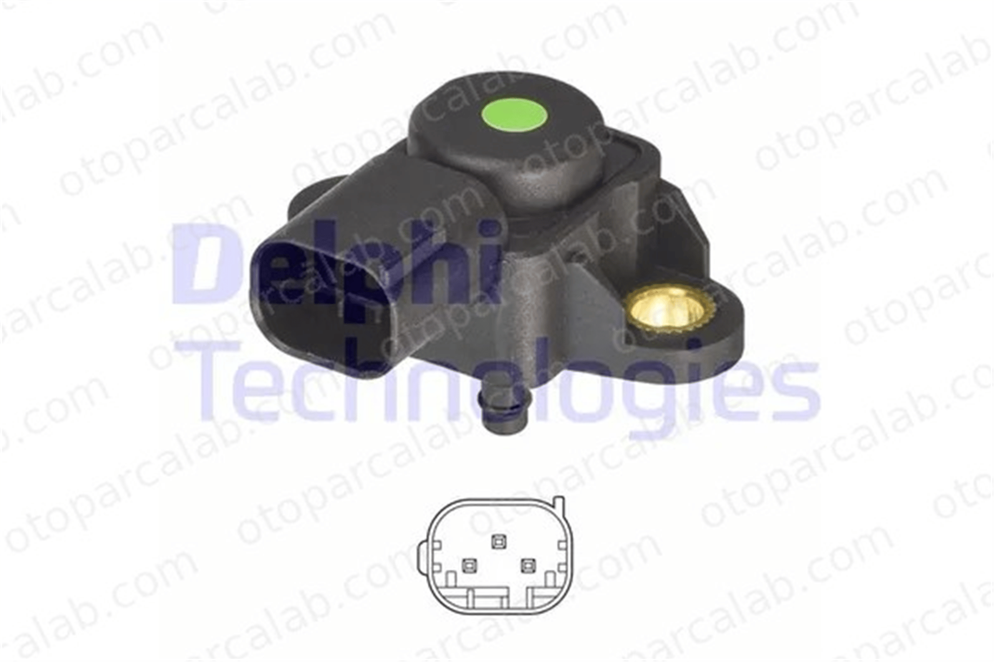DELPHI PS20068-12B1 MAP Sensörü MERCEDES-BENZ C-SERISI SPRINTER 3-t Platform şasi A0041533128 61539728