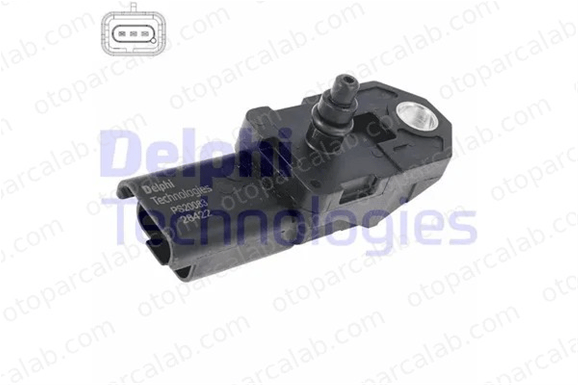 DELPHI PS20083-12B1 MAP Sensörü PEUGEOT 2008 I CITROËN C4 CACTUS Van 9675320480 3639836