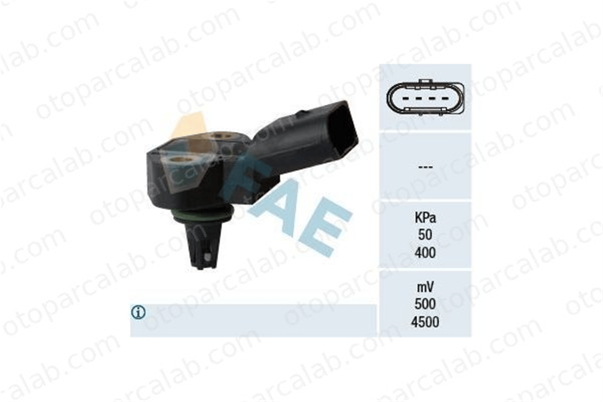 DELPHI PS20160-12B1 MAP Sensörü MERCEDES-BENZ VARIO Platform şasi VARIO Damperli araç 41537028 0041537028