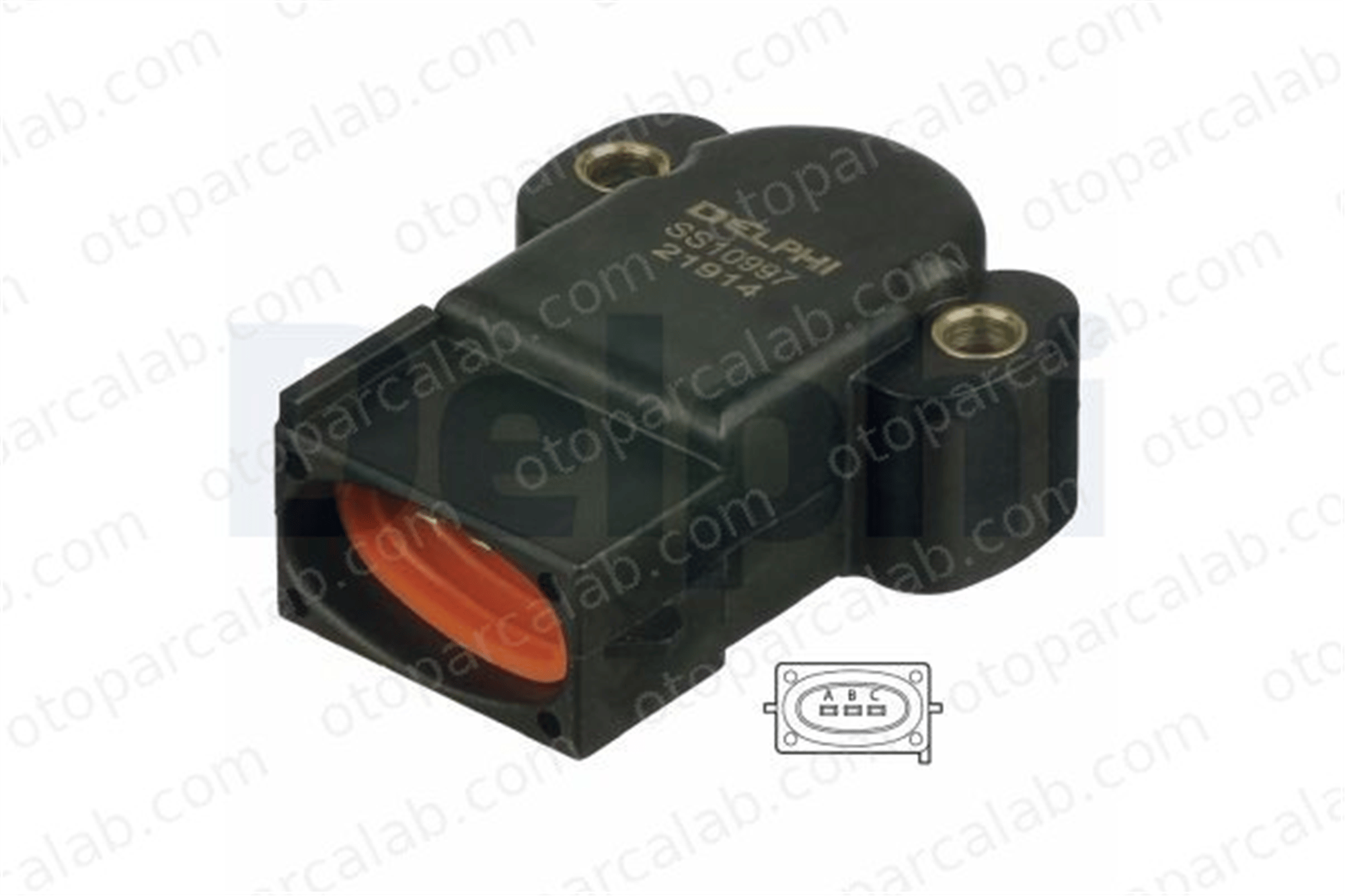 DELPHI SS1099712B1 Gaz Kelebeği Sensörü FORD ESCORT VI ESCORT VI Sedan 1089981 1027839