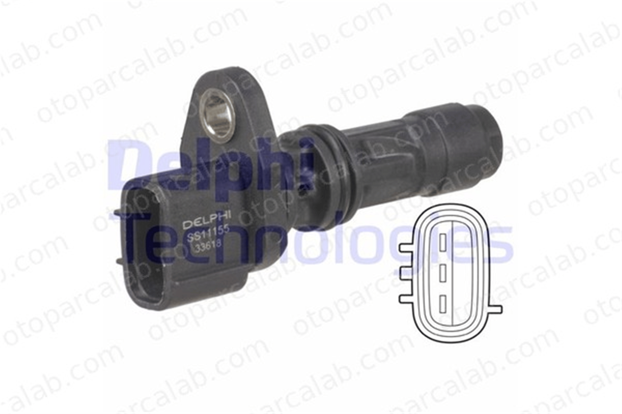 DELPHI SS11155 Eksantrik Devir Sensörü NISSAN NP300 NAVARA PATHFINDER III 23731EC01A 23731EC01B